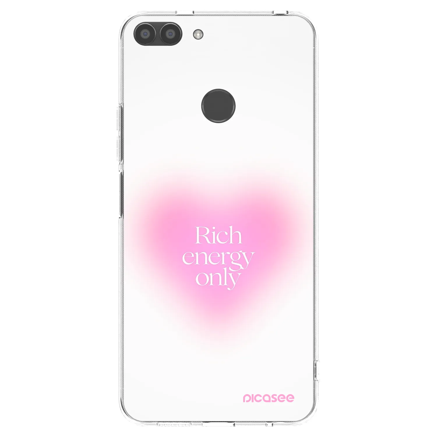 Picasee husă transparentă din silicon pentru Huawei P Smart - Rich Energy