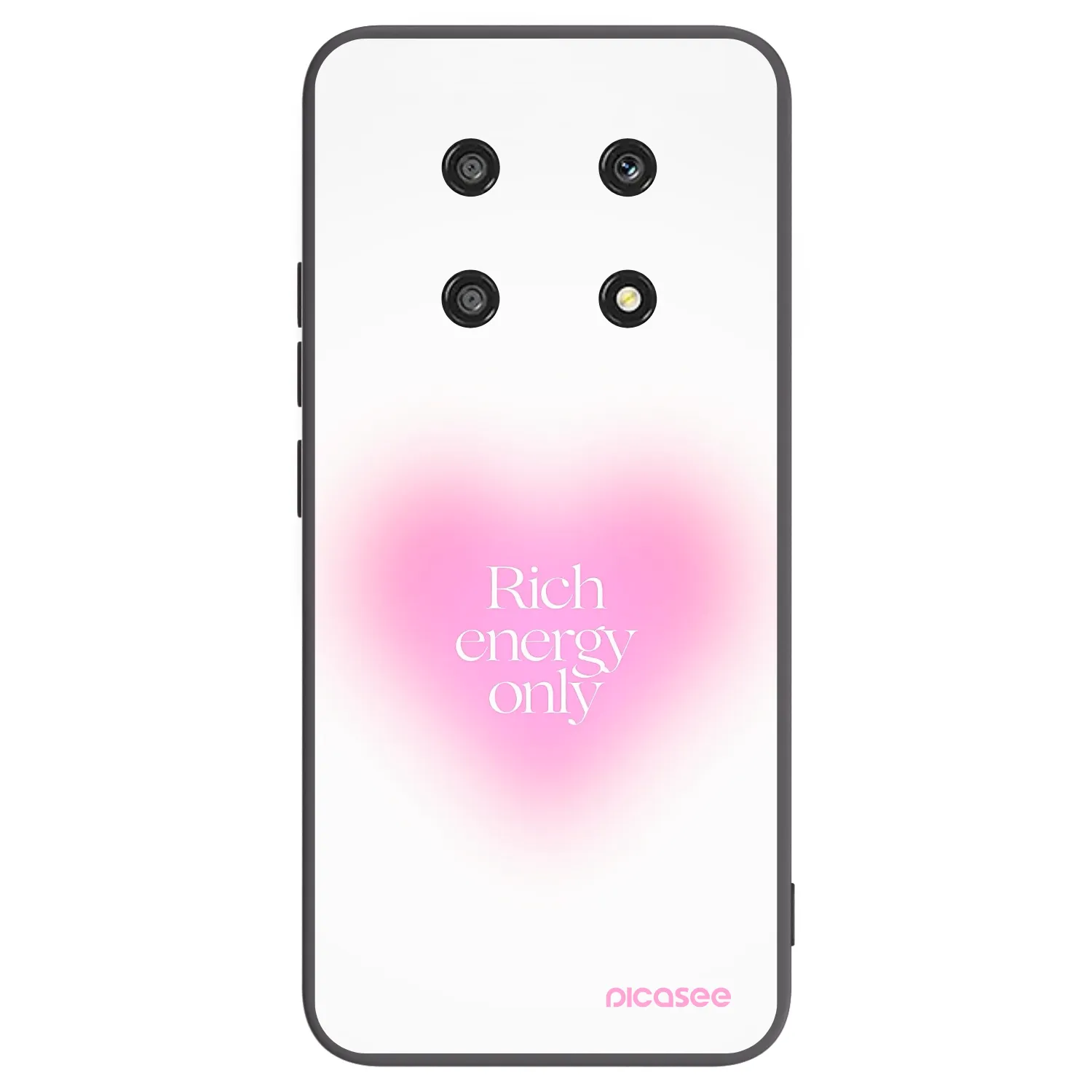 Picasee husă neagră din silicon pentru Honor Magic4 Lite 5G - Rich Energy