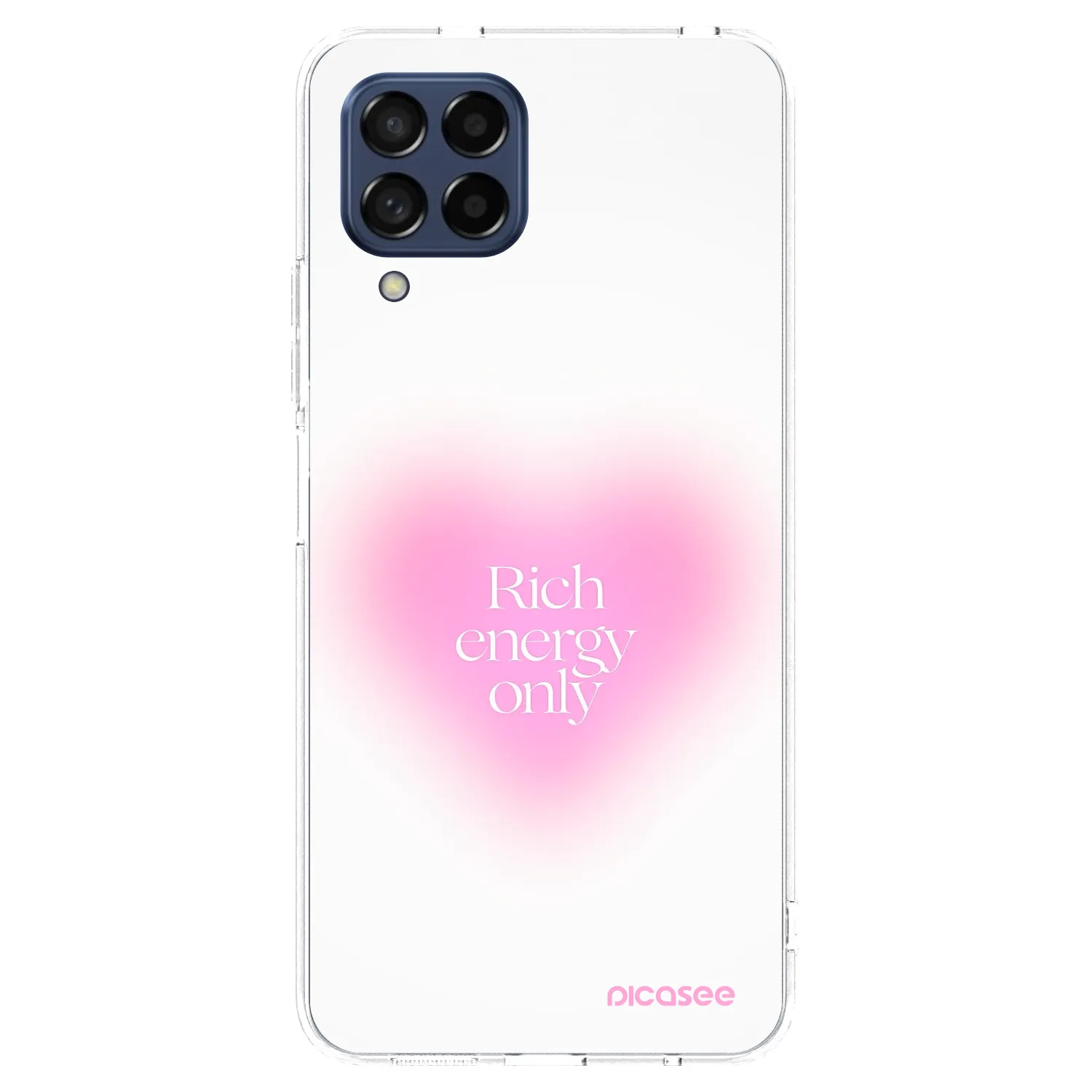 Picasee husă transparentă din silicon pentru Samsung Galaxy M53 5G - Rich Energy