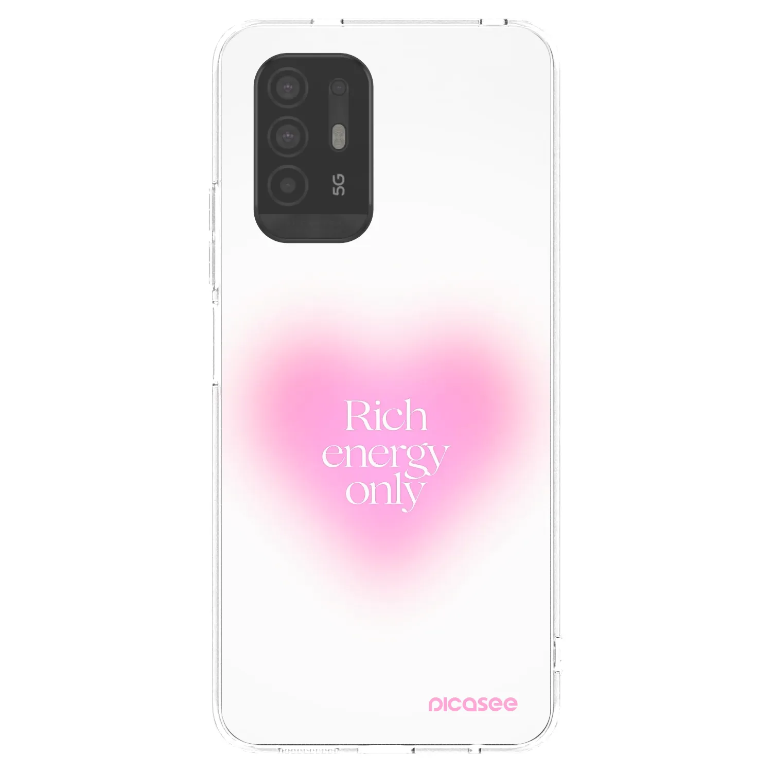 Picasee husă transparentă din silicon pentru OPPO A94 5G - Rich Energy