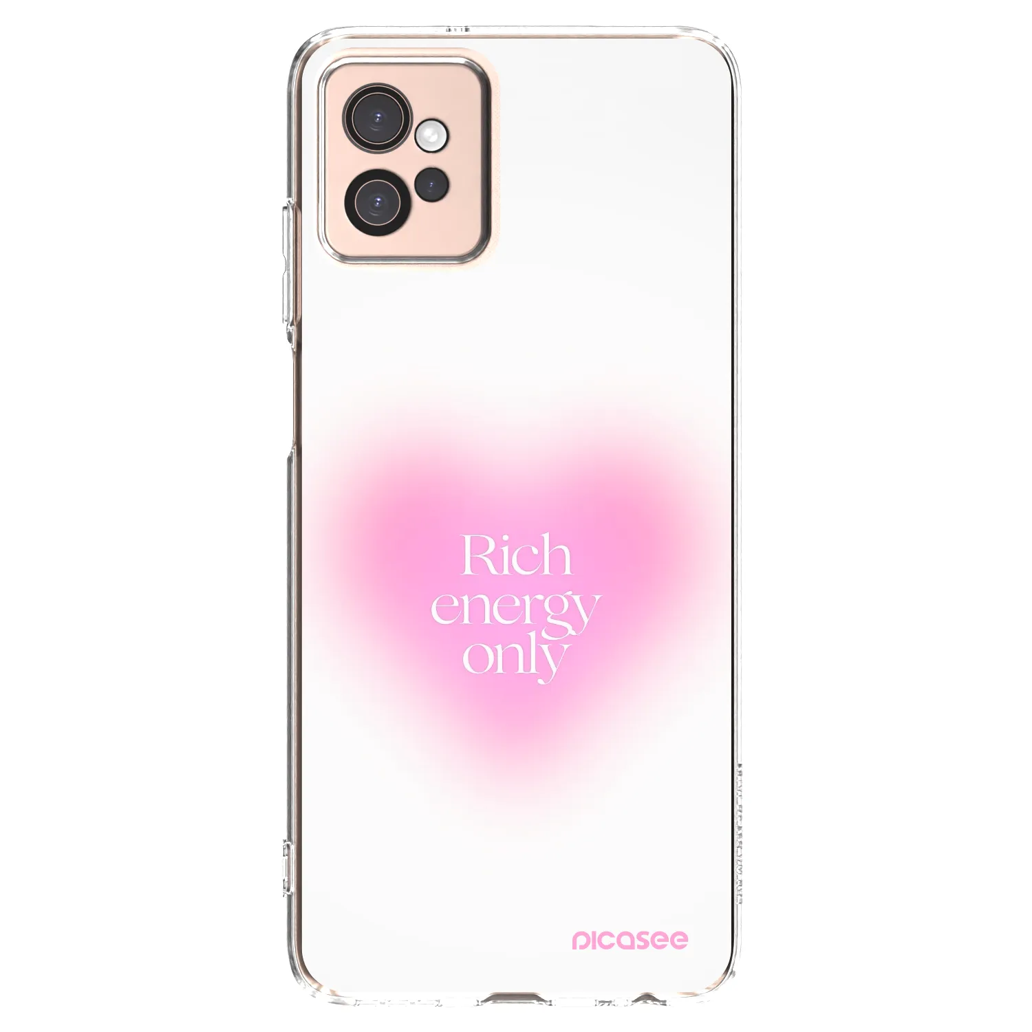 Picasee husă transparentă din silicon pentru Motorola Moto G32 - Rich Energy