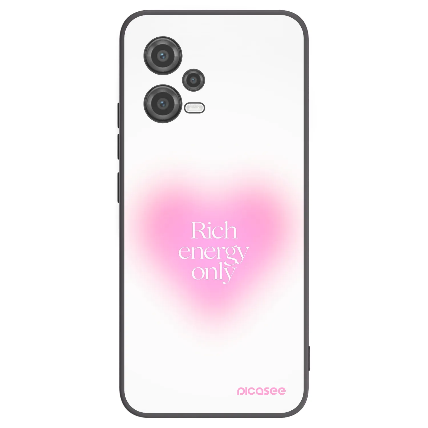 Picasee husă neagră din silicon pentru Xiaomi Poco X5 - Rich Energy
