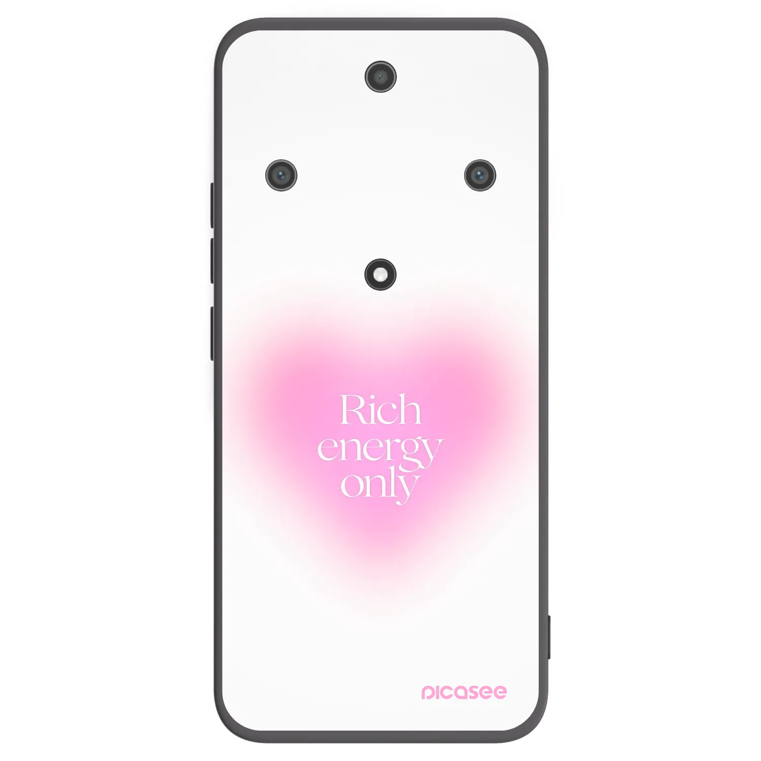 Picasee husă neagră din silicon pentru Honor Magic5 Lite 5G - Rich Energy