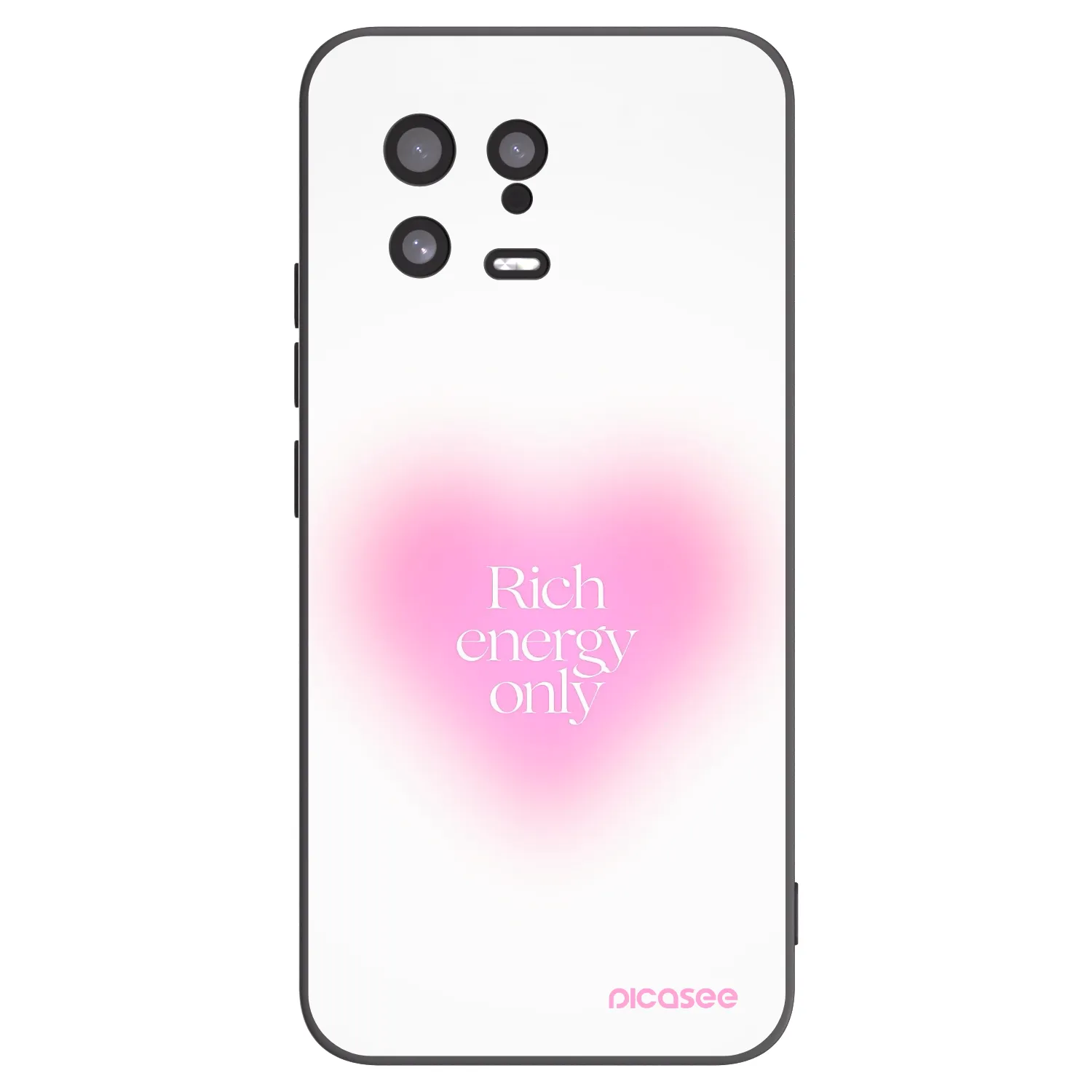 Picasee husă neagră din silicon pentru Xiaomi 13 - Rich Energy