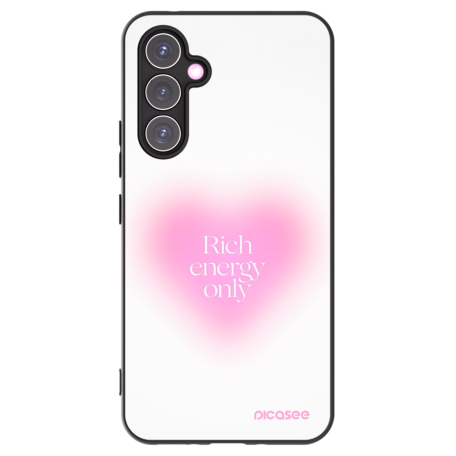 Picasee husă neagră din silicon pentru Samsung Galaxy A54 5G A546B - Rich Energy