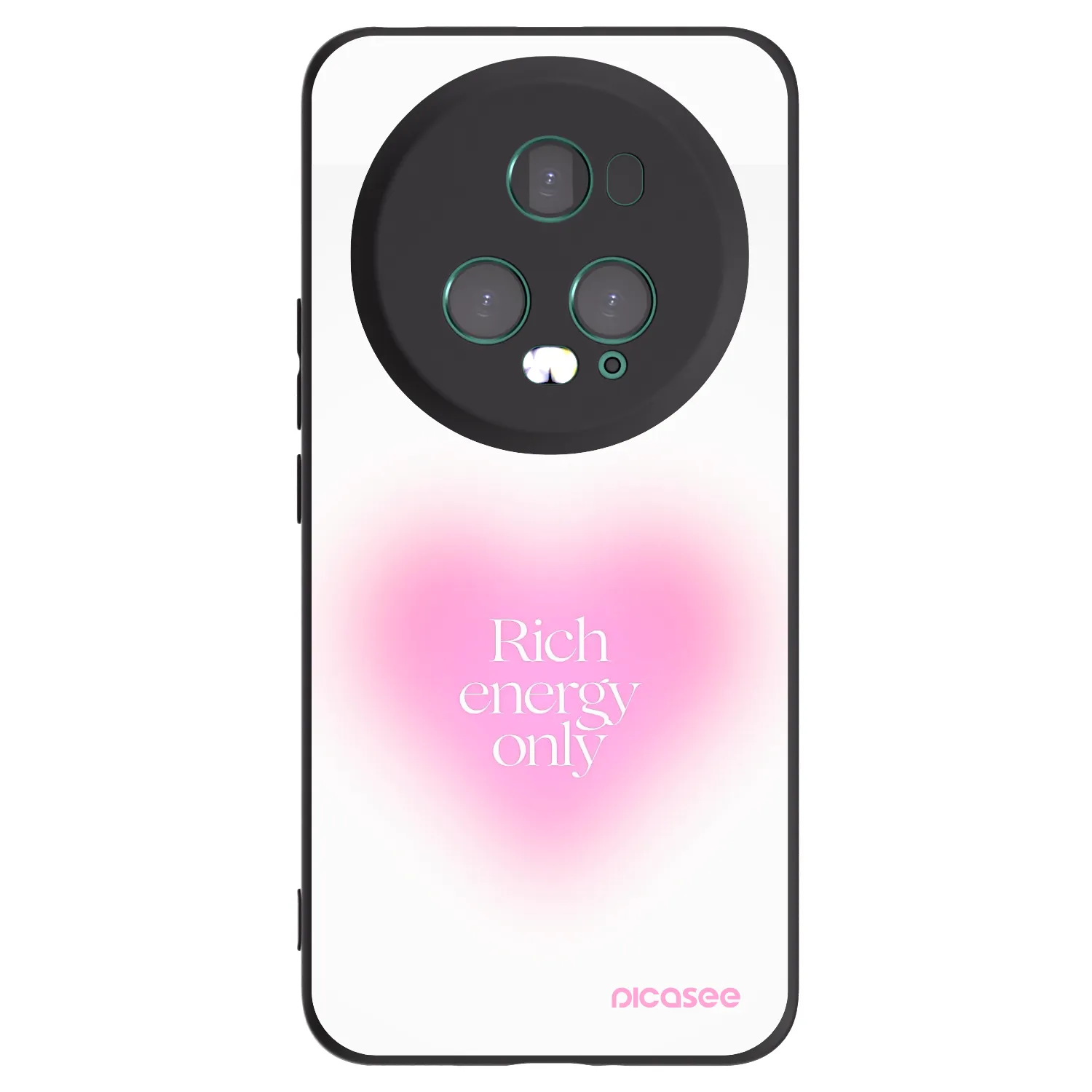 Picasee husă neagră din silicon pentru Honor Magic5 Pro - Rich Energy