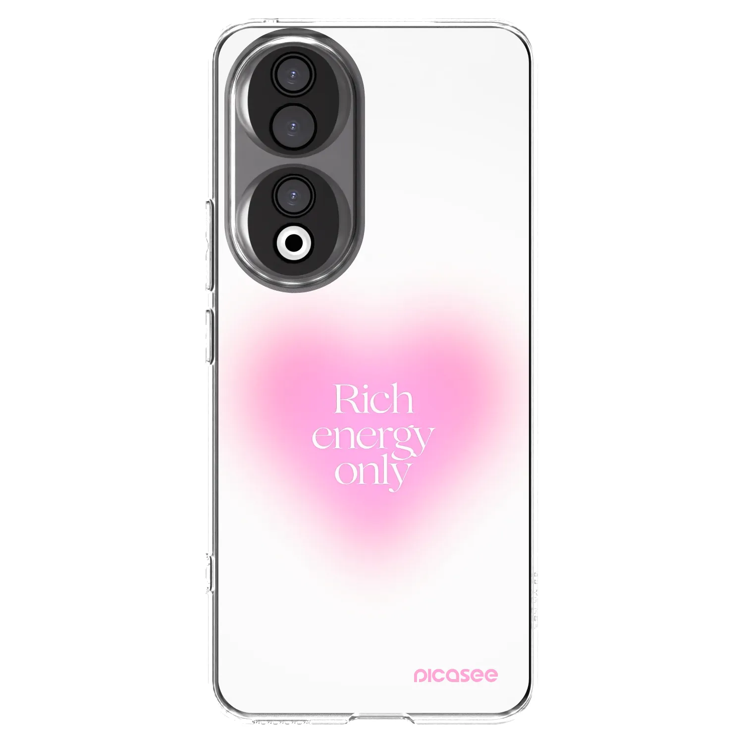 Picasee husă transparentă din silicon pentru Honor 90 5G - Rich Energy