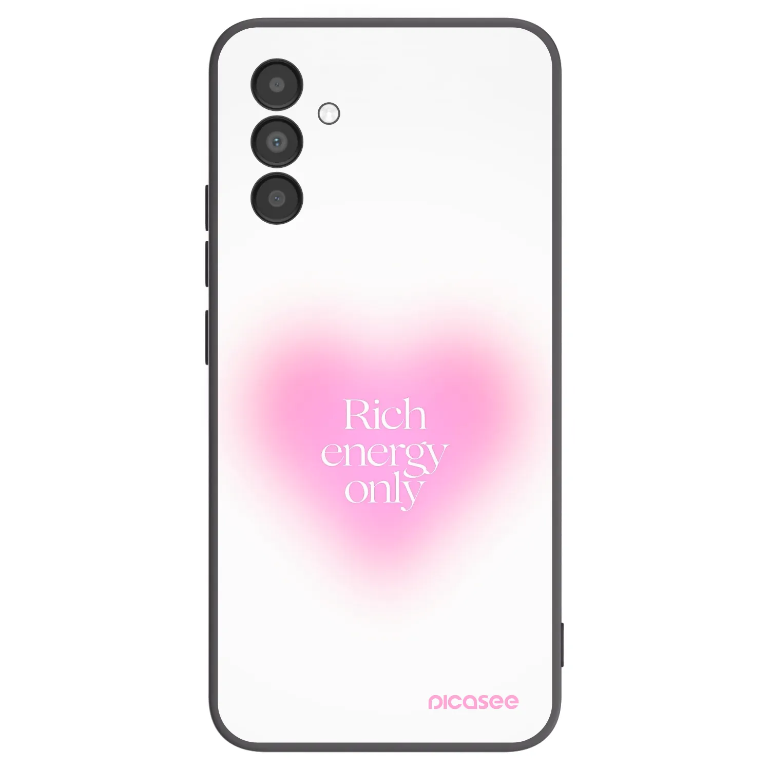 Picasee husă neagră din silicon pentru Samsung Galaxy A04s A047F - Rich Energy