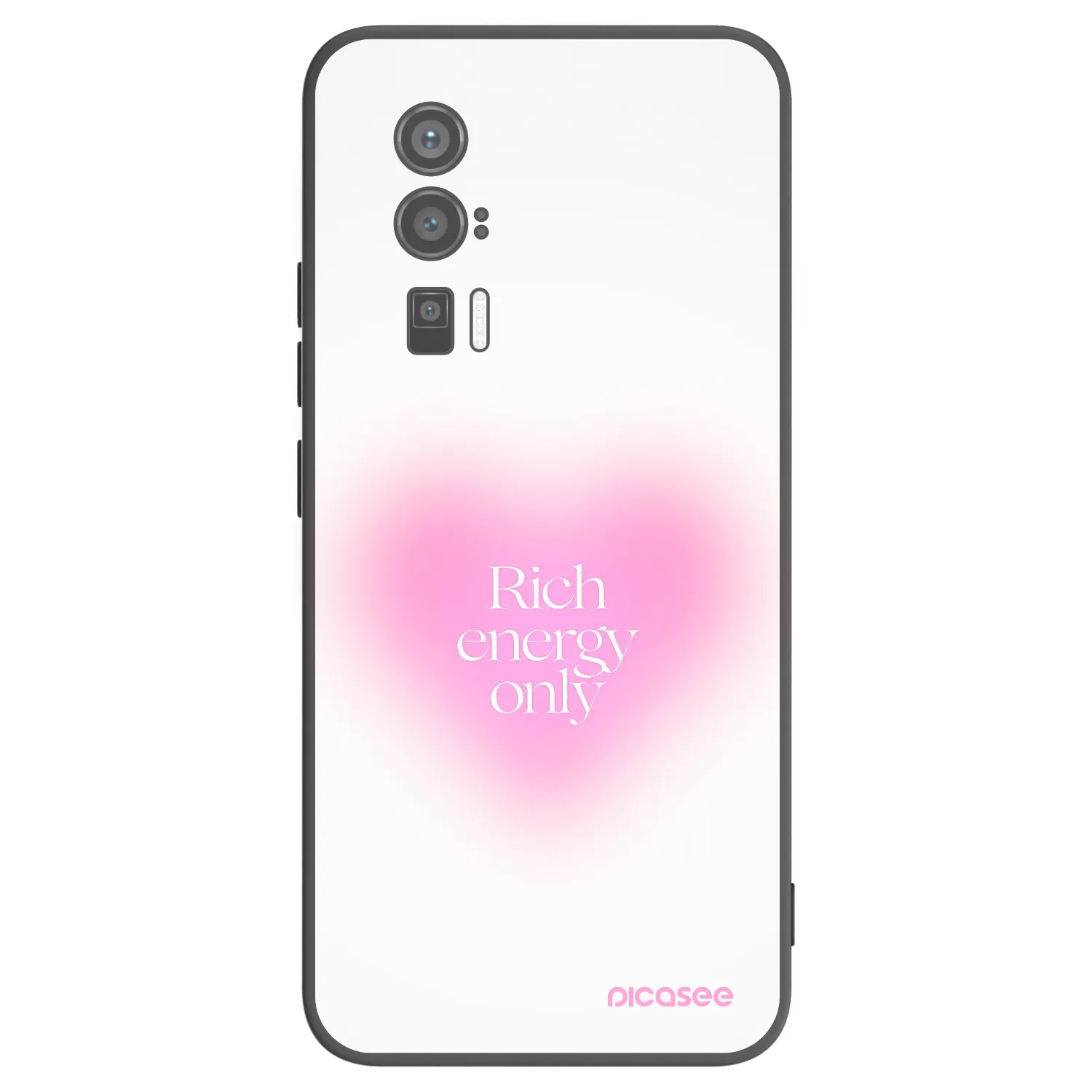 Picasee husă neagră din silicon pentru Xiaomi Poco F5 Pro 5G - Rich Energy