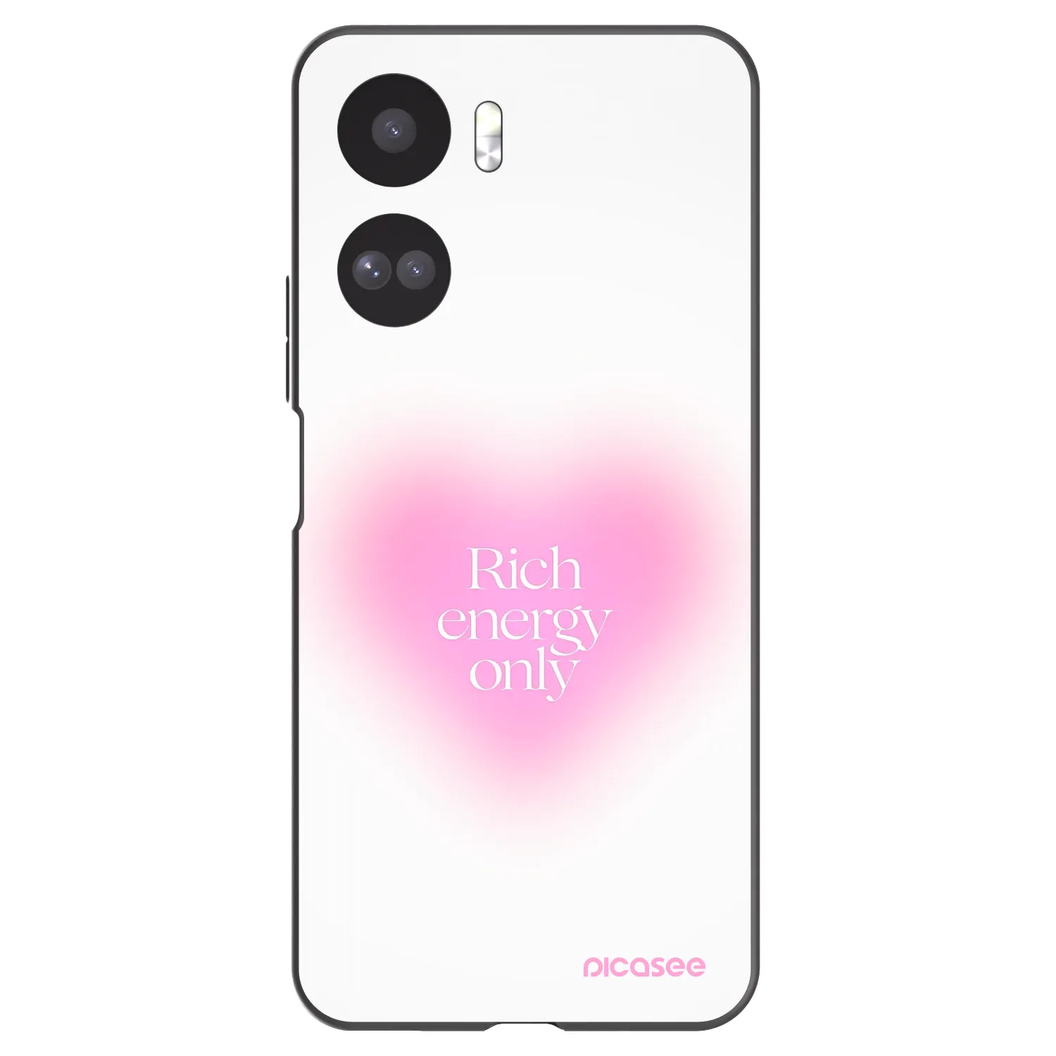 Picasee husă neagră din silicon pentru Honor 90 Lite 5G - Rich Energy