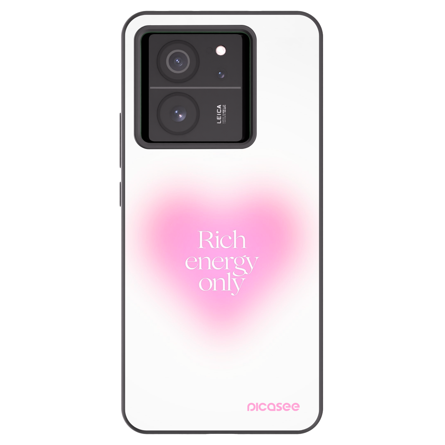 Picasee husă neagră din silicon pentru Xiaomi 13T - Rich Energy