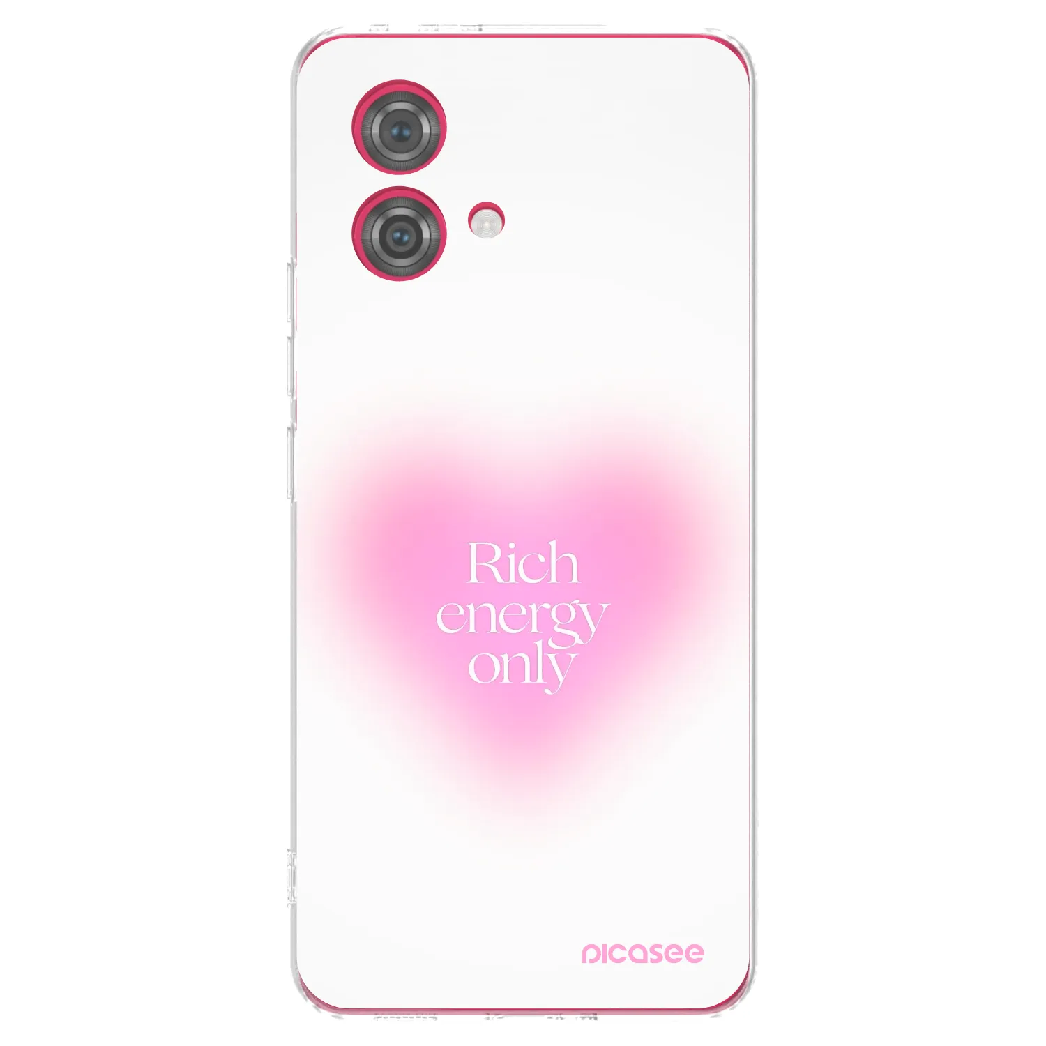 Picasee husă transparentă din silicon pentru Motorola Moto G84 5G - Rich Energy
