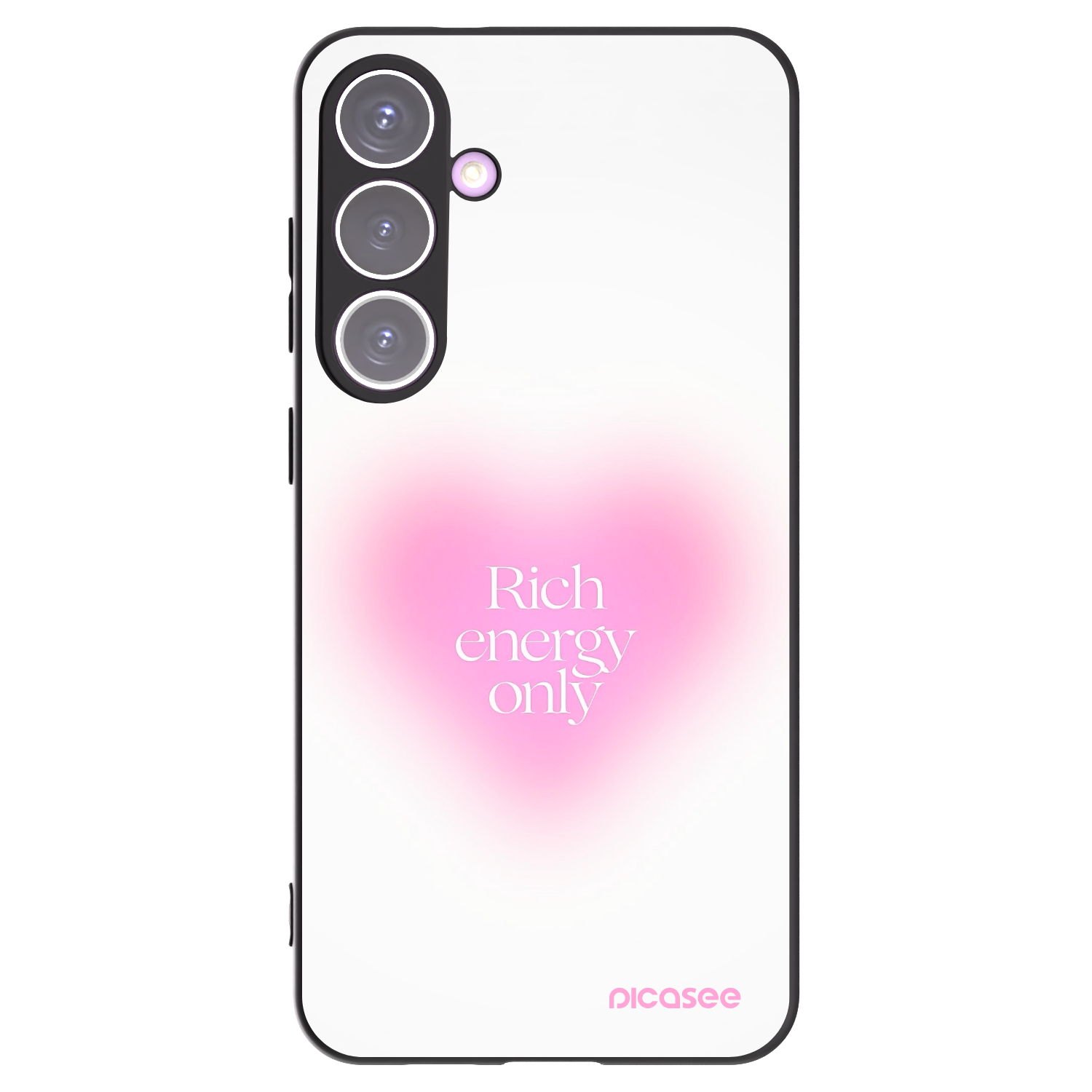 Picasee husă neagră din silicon pentru Samsung Galaxy S24+ S926B 5G - Rich Energy