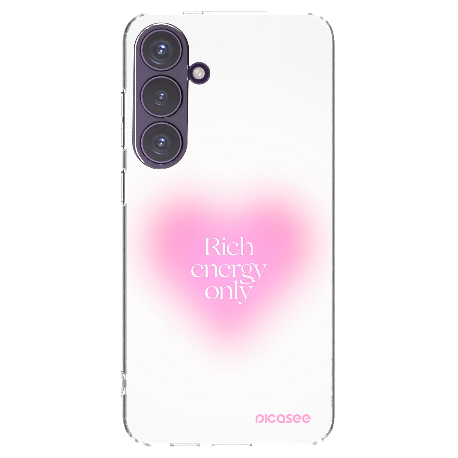 Picasee husă transparentă din silicon pentru Samsung Galaxy S24+ S926B 5G - Rich Energy