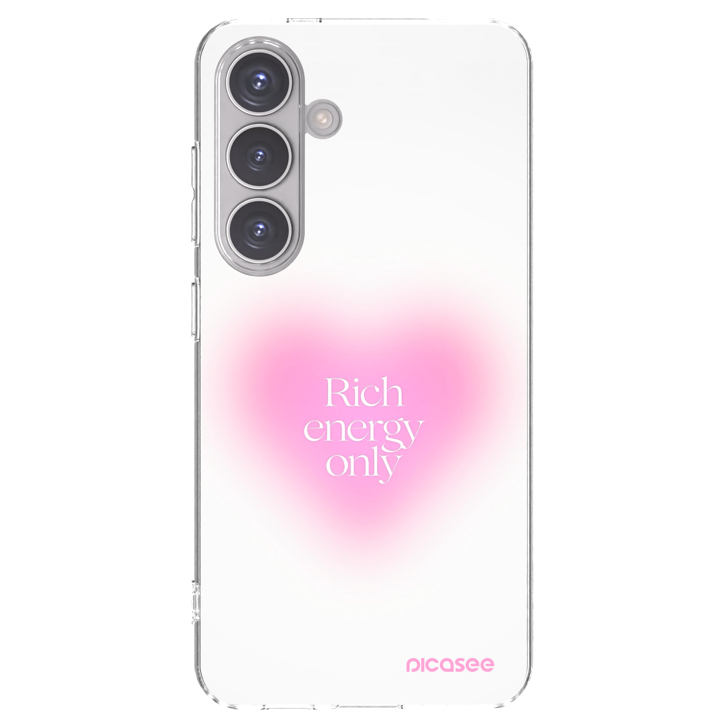 Picasee husă transparentă din silicon pentru Samsung Galaxy S24 S921B 5G - Rich Energy