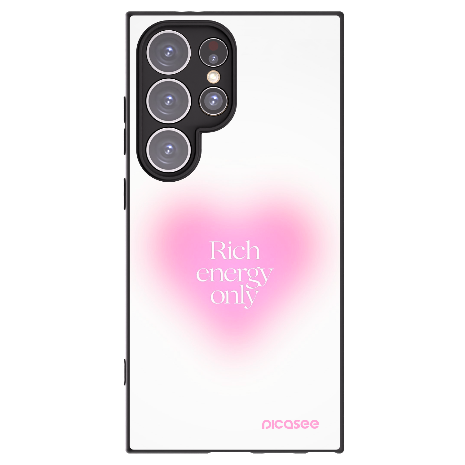 Picasee husă neagră din silicon pentru Samsung Galaxy S24 Ultra S928B 5G - Rich Energy