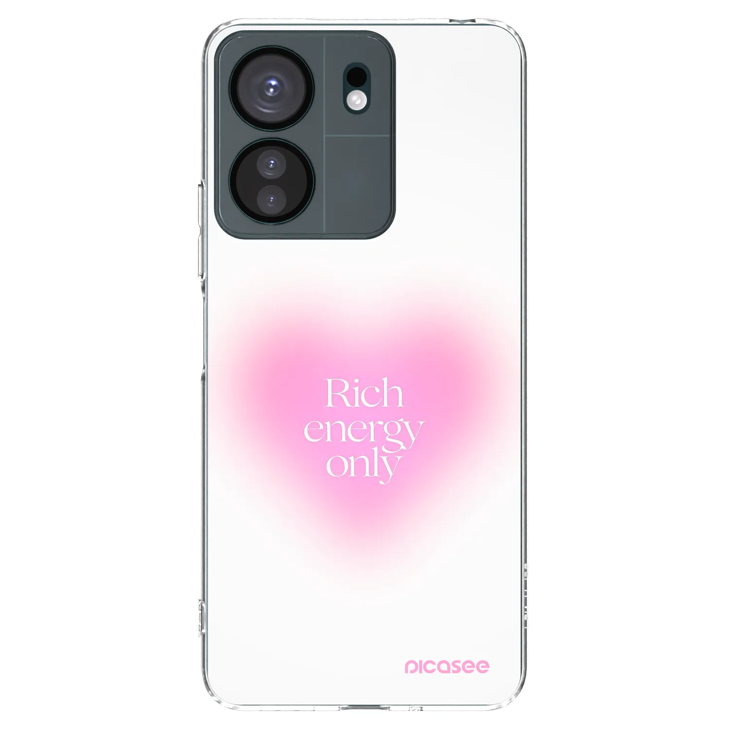 Picasee husă transparentă din silicon pentru Xiaomi Redmi 13C 4G - Rich Energy