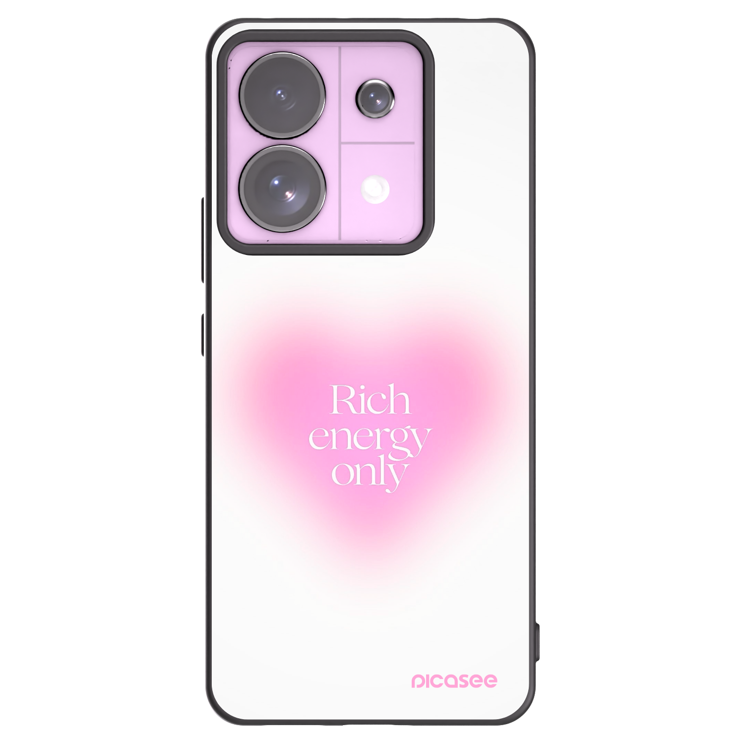 Picasee husă neagră din silicon pentru Xiaomi Redmi Note 13 Pro 5G - Rich Energy