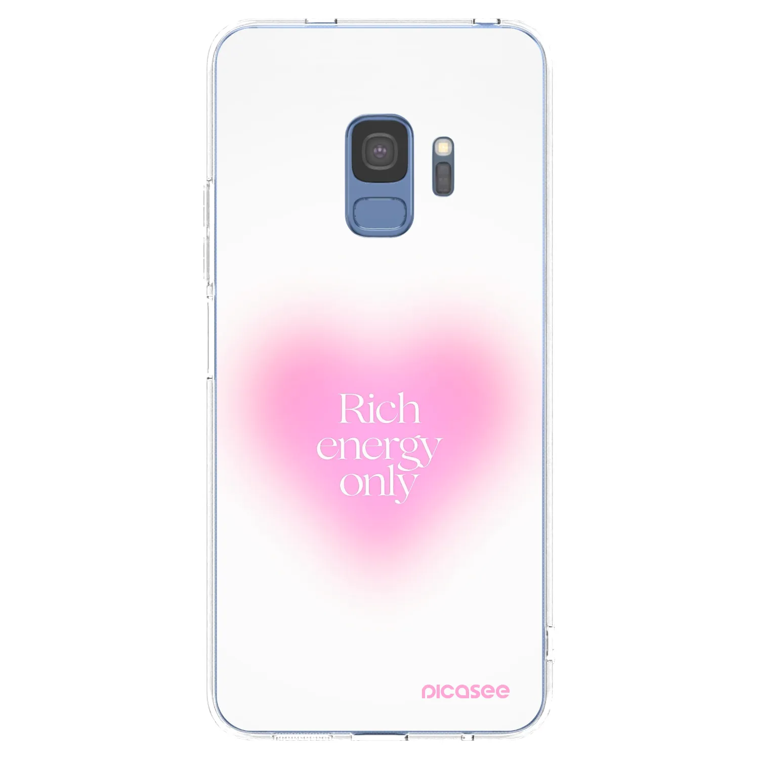Picasee husă transparentă din silicon pentru Samsung Galaxy S9 G960F - Rich Energy