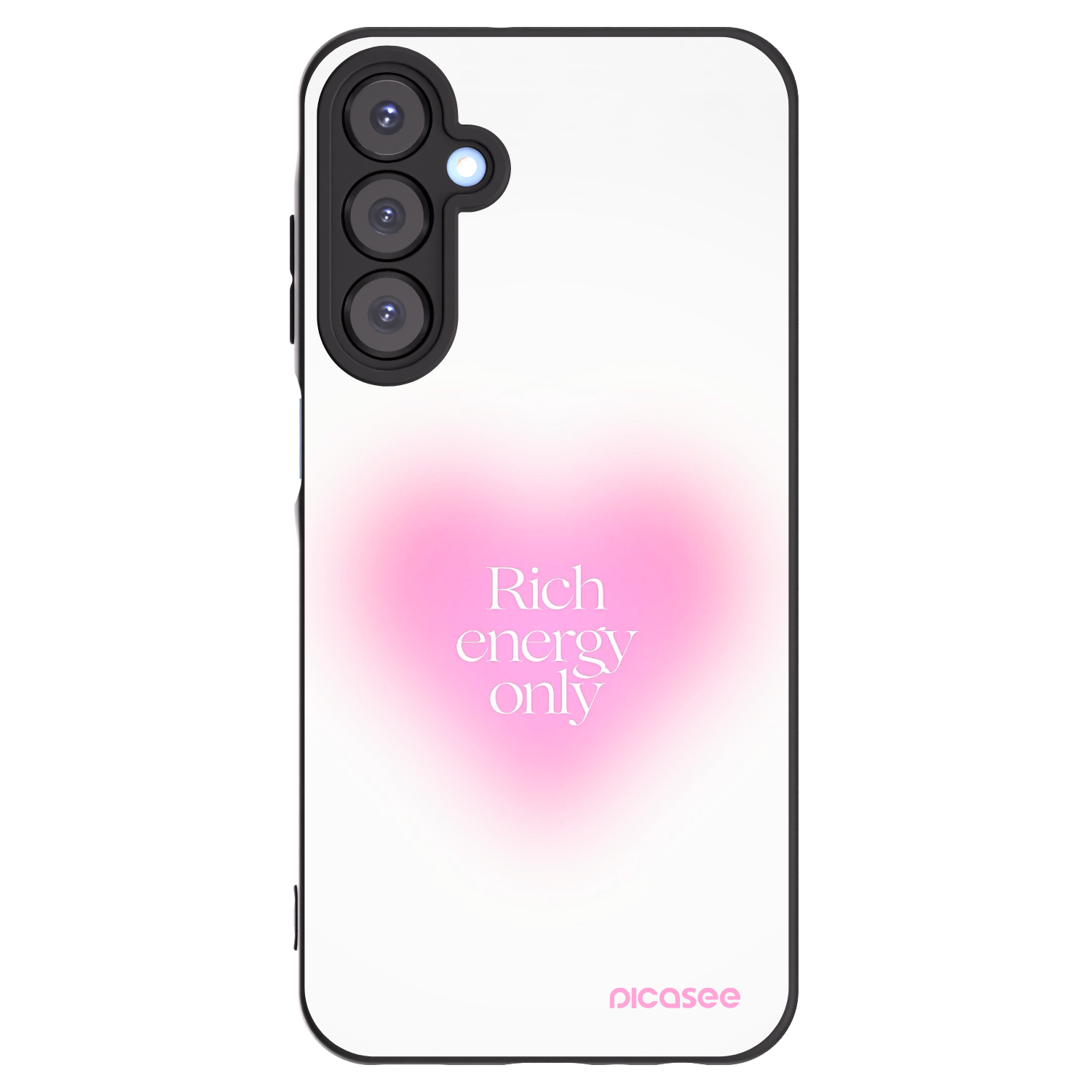 Picasee husă neagră din silicon pentru Samsung Galaxy A25 A256B 5G - Rich Energy