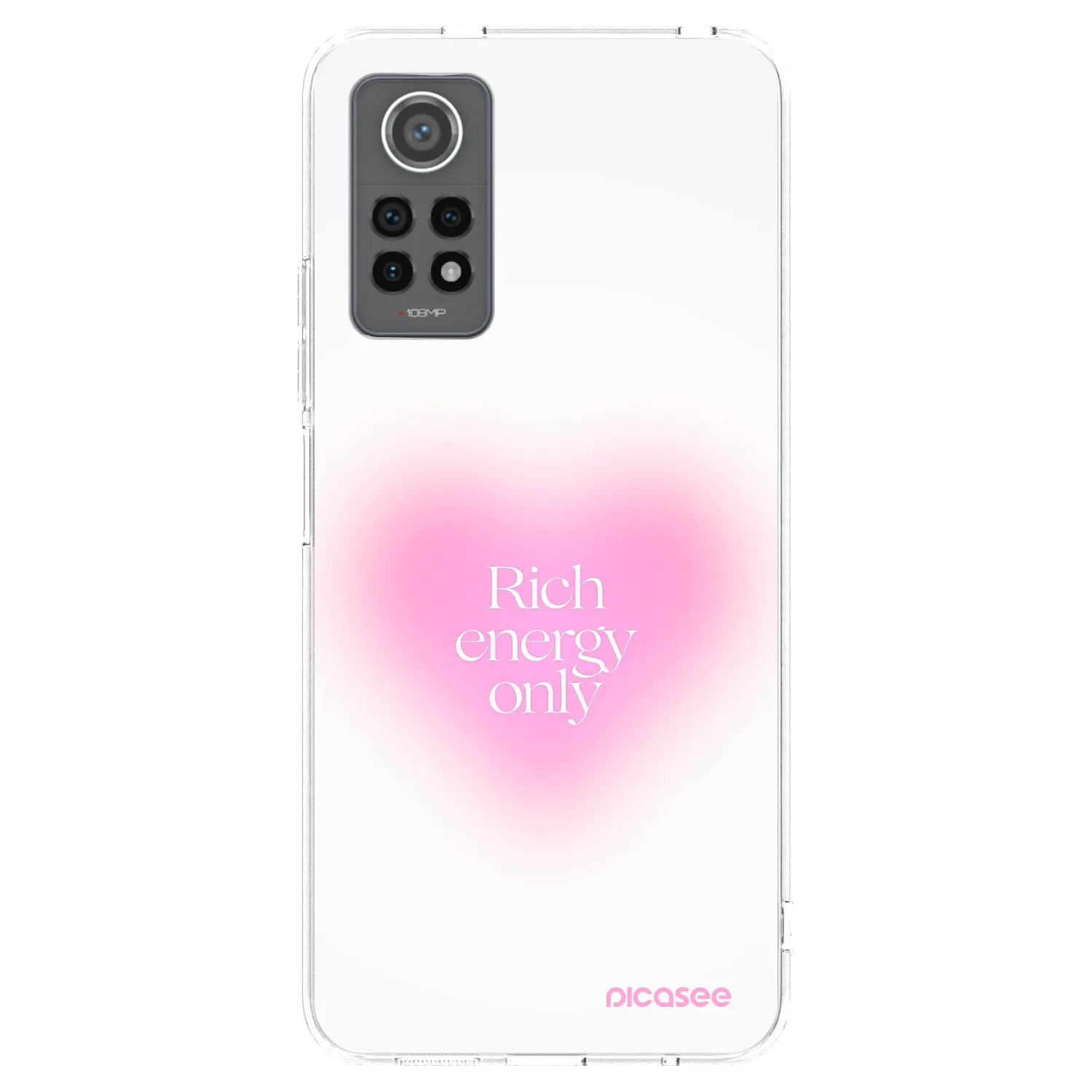 Picasee husă transparentă din silicon pentru Xiaomi Redmi Note 12 Pro 4G - Rich Energy