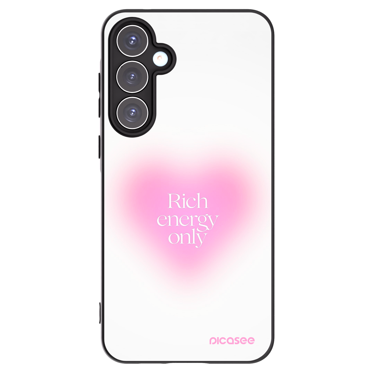 Picasee husă neagră din silicon pentru Samsung Galaxy A55 5G A556B - Rich Energy