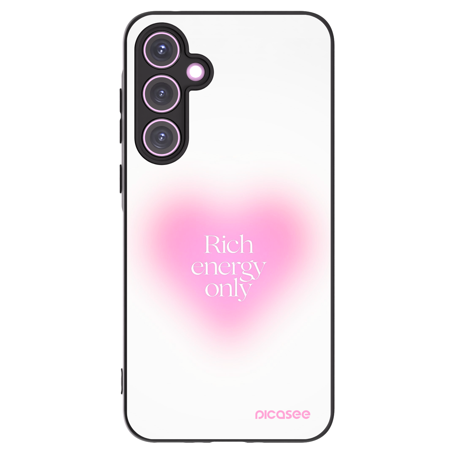 Picasee husă neagră din silicon pentru Samsung Galaxy A35 5G A356B - Rich Energy