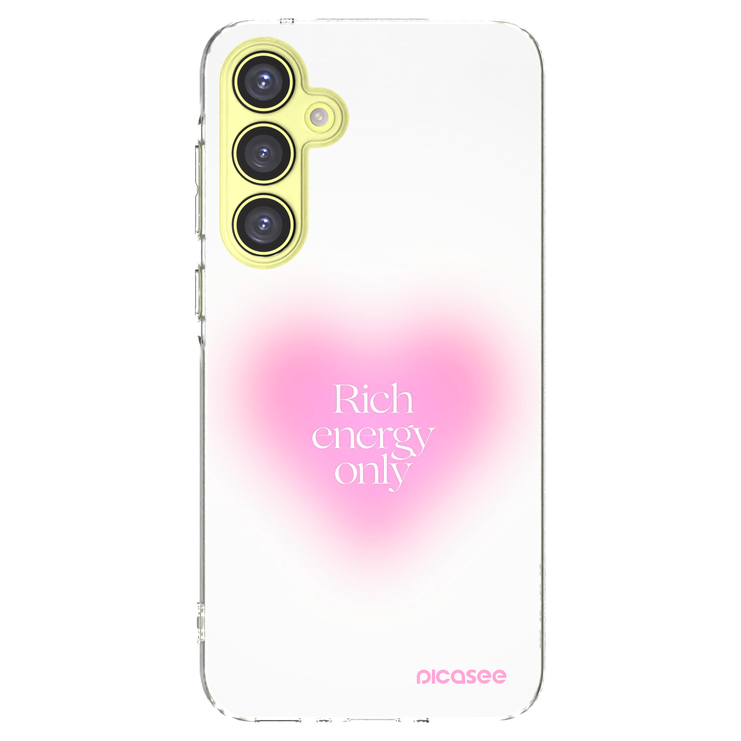 Picasee husă transparentă din silicon pentru Samsung Galaxy A35 5G A356B - Rich Energy