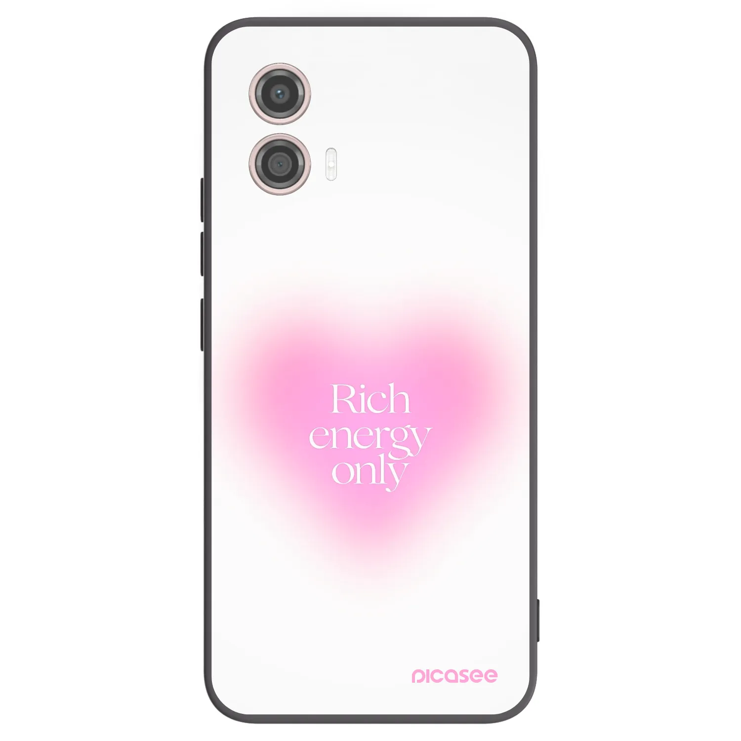 Picasee husă neagră din silicon pentru Motorola Moto G53 5G - Rich Energy