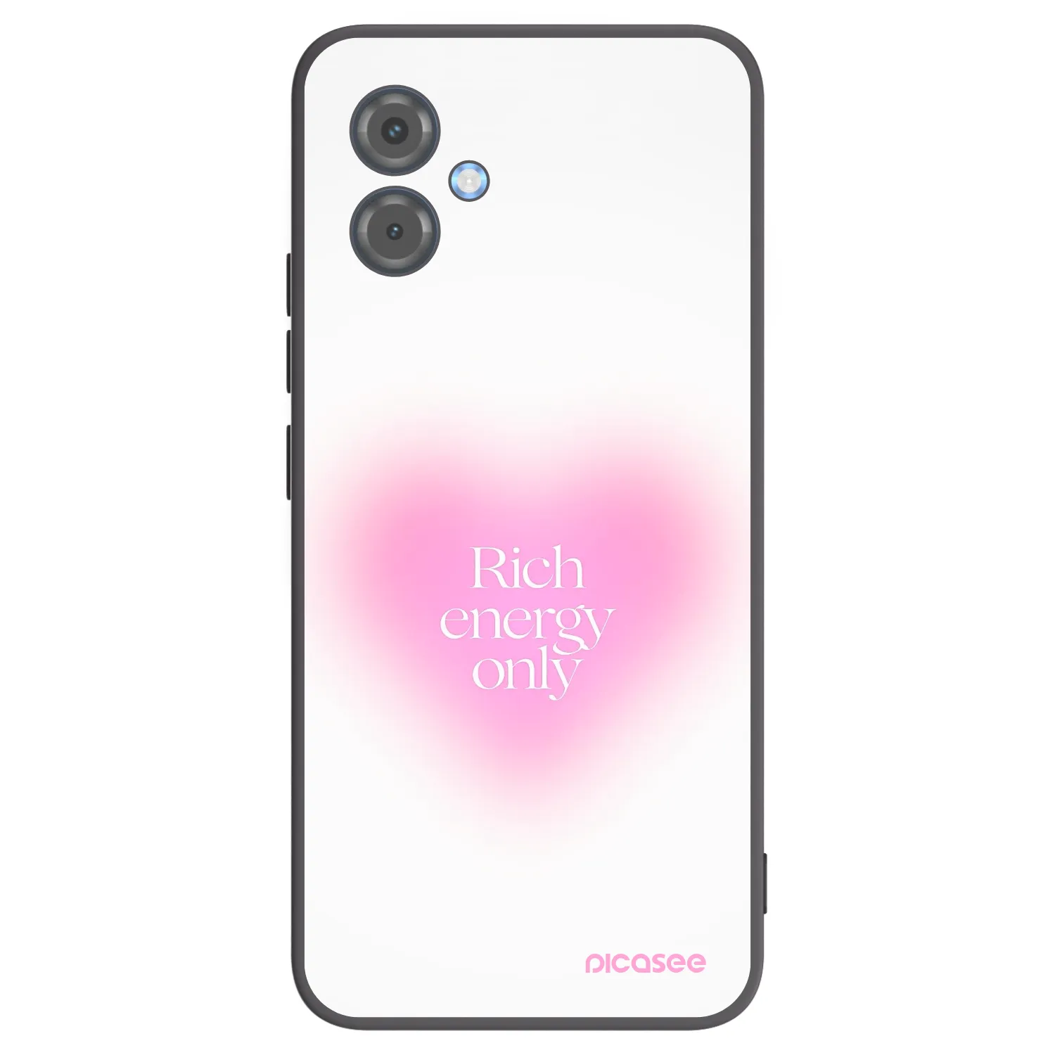 Picasee husă neagră din silicon pentru Motorola Moto G14 - Rich Energy