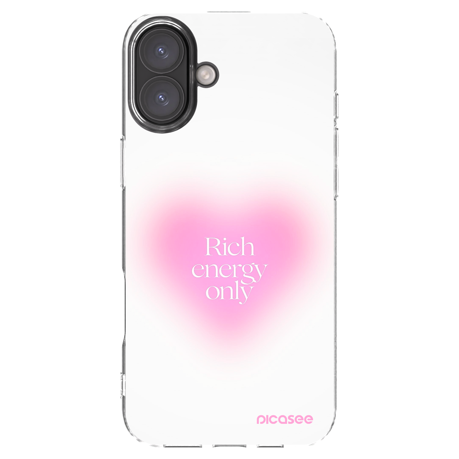 Picasee husă transparentă din silicon pentru Apple iPhone 16 Plus - Rich Energy