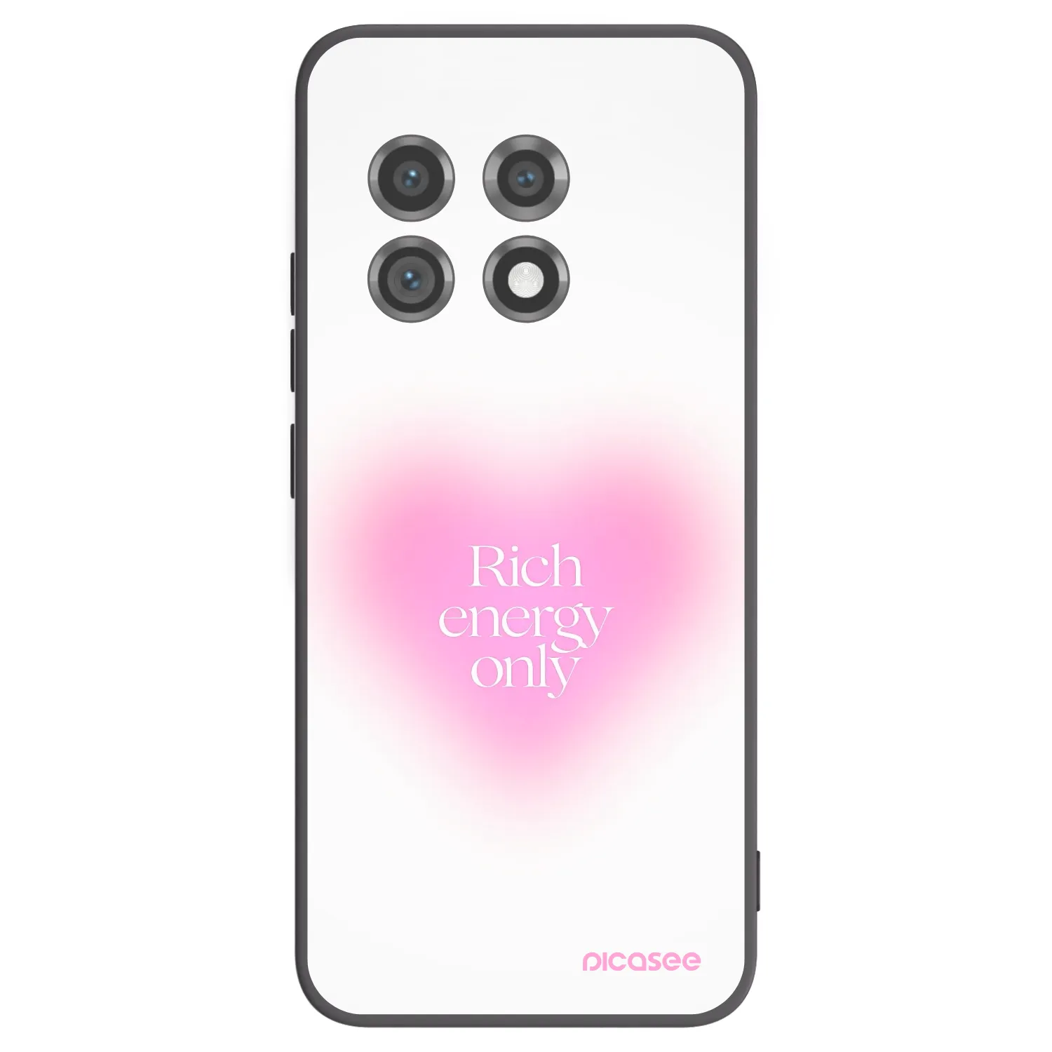 Picasee husă neagră din silicon pentru OnePlus 11 5G - Rich Energy