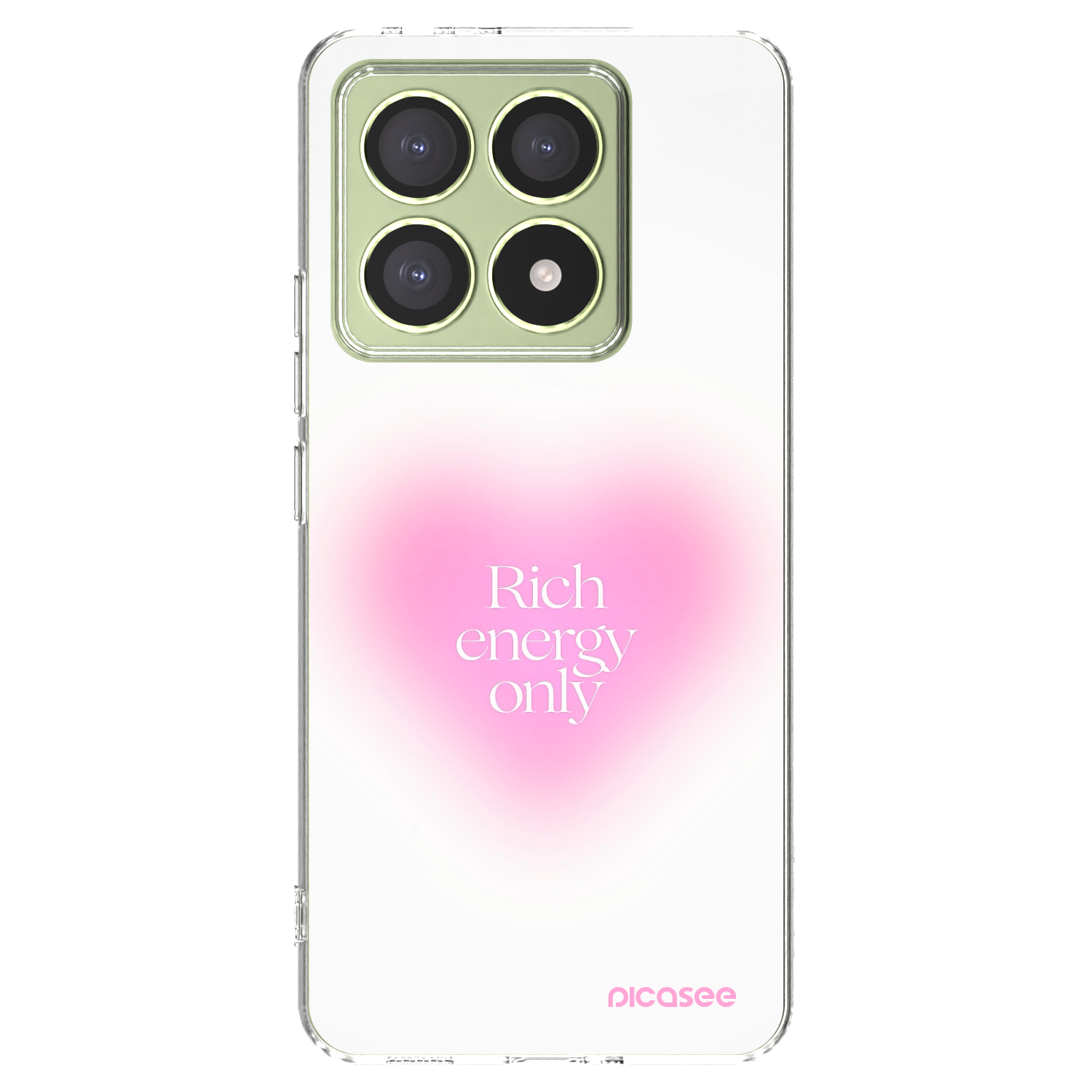 Picasee husă transparentă din silicon pentru Xiaomi 14T - Rich Energy