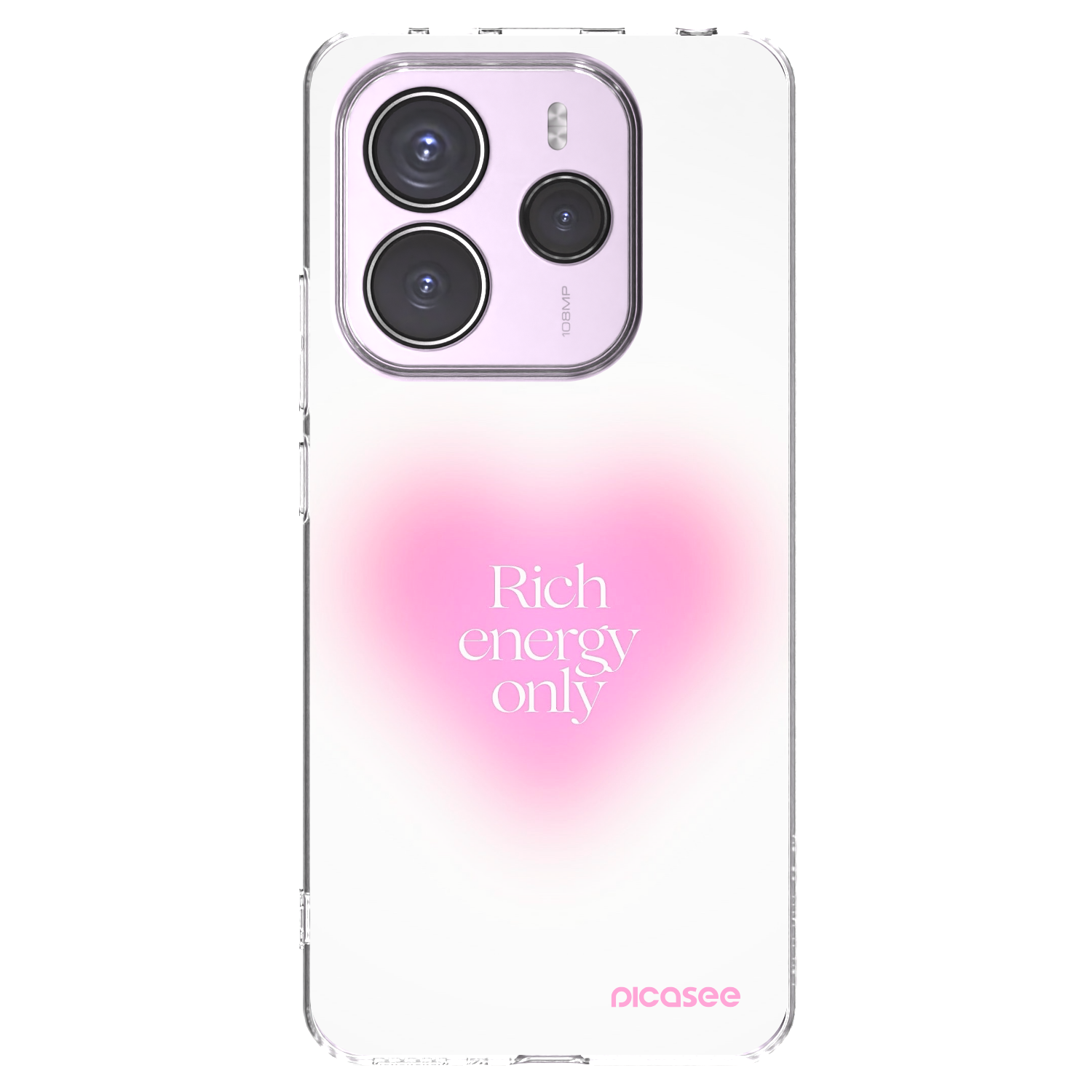 Picasee husă transparentă din silicon pentru Xiaomi Redmi Note 14 5G - Rich Energy