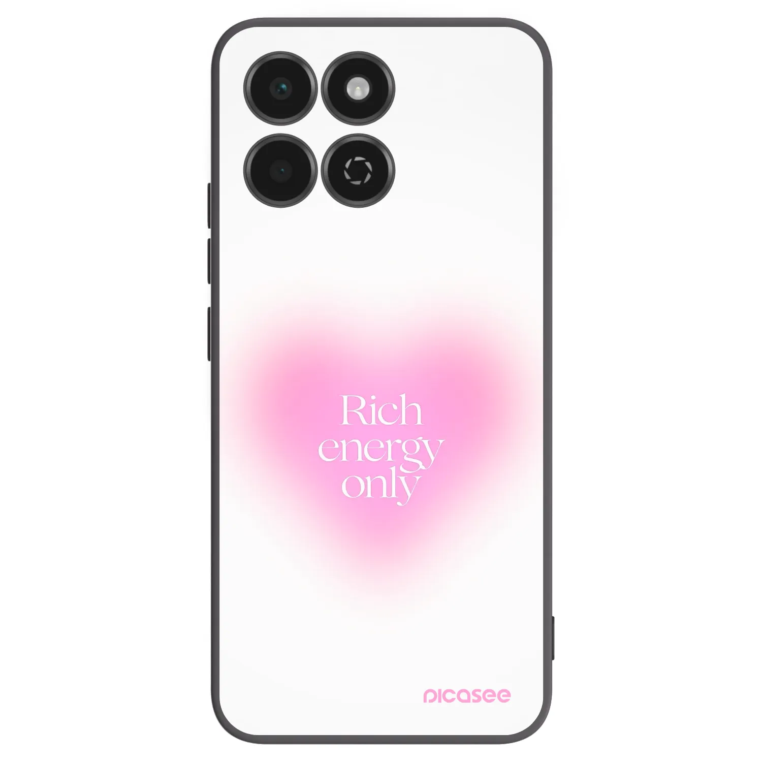 Picasee husă neagră din silicon pentru Honor 200 Smart 5G - Rich Energy