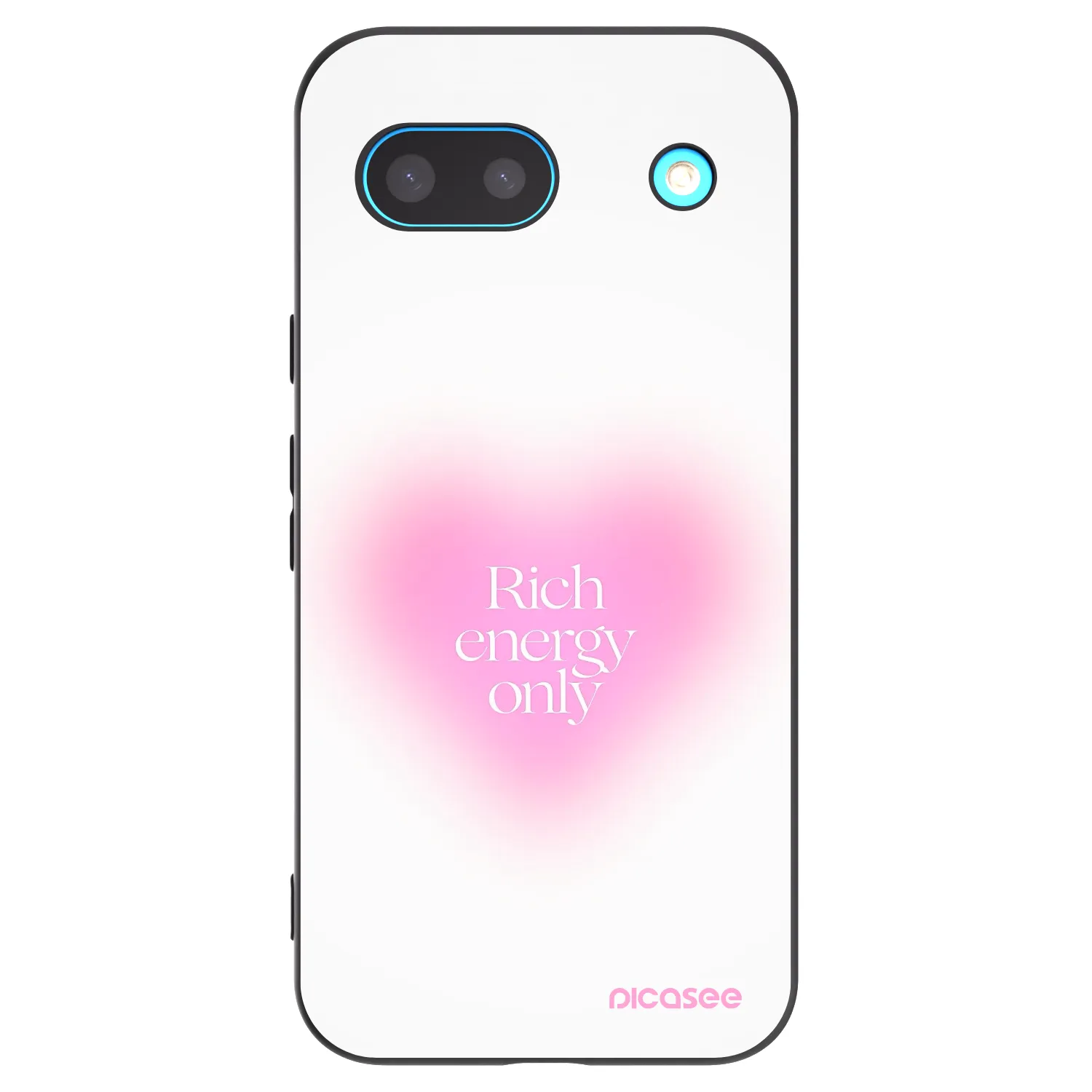 Picasee husă neagră din silicon pentru Google Pixel 8a - Rich Energy