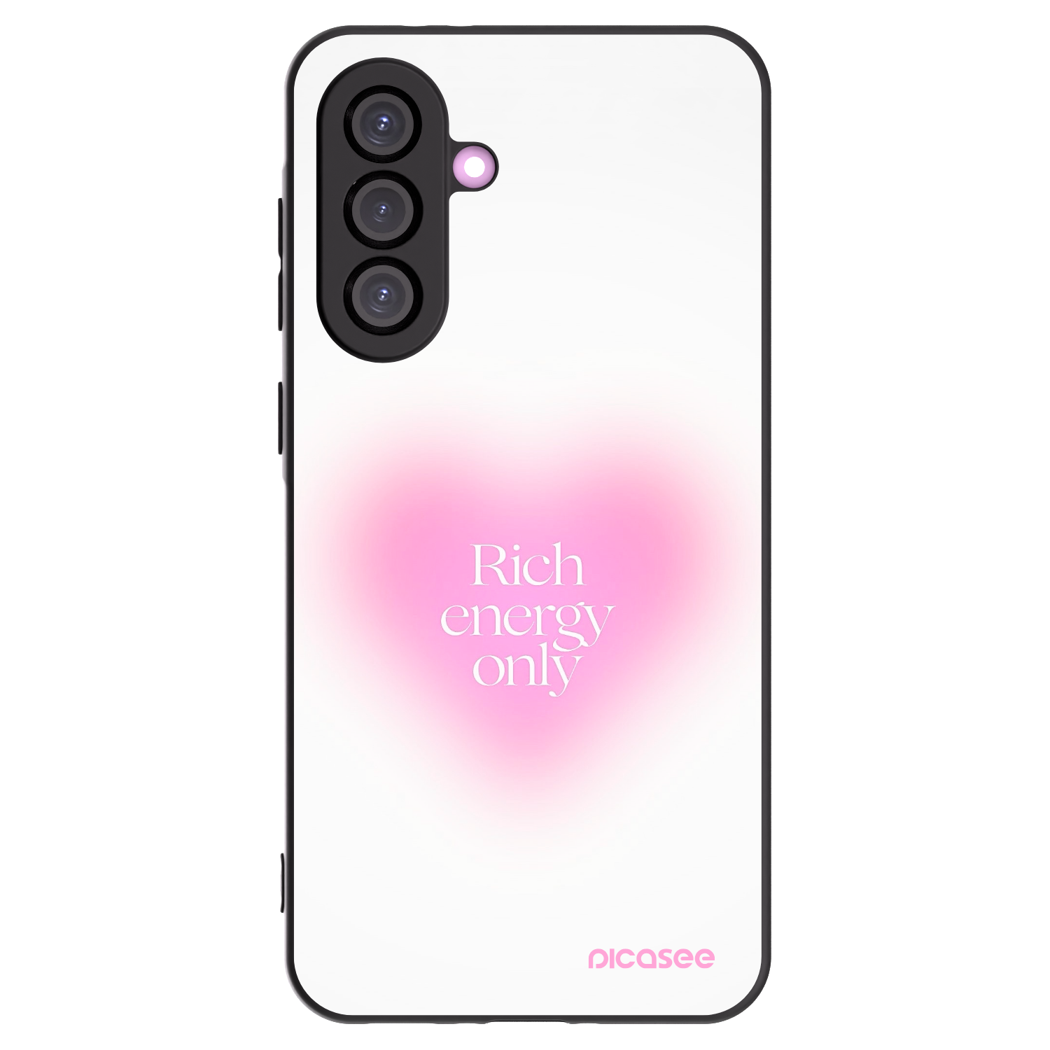 Picasee husă neagră din silicon pentru Samsung Galaxy A36 5G - Rich Energy