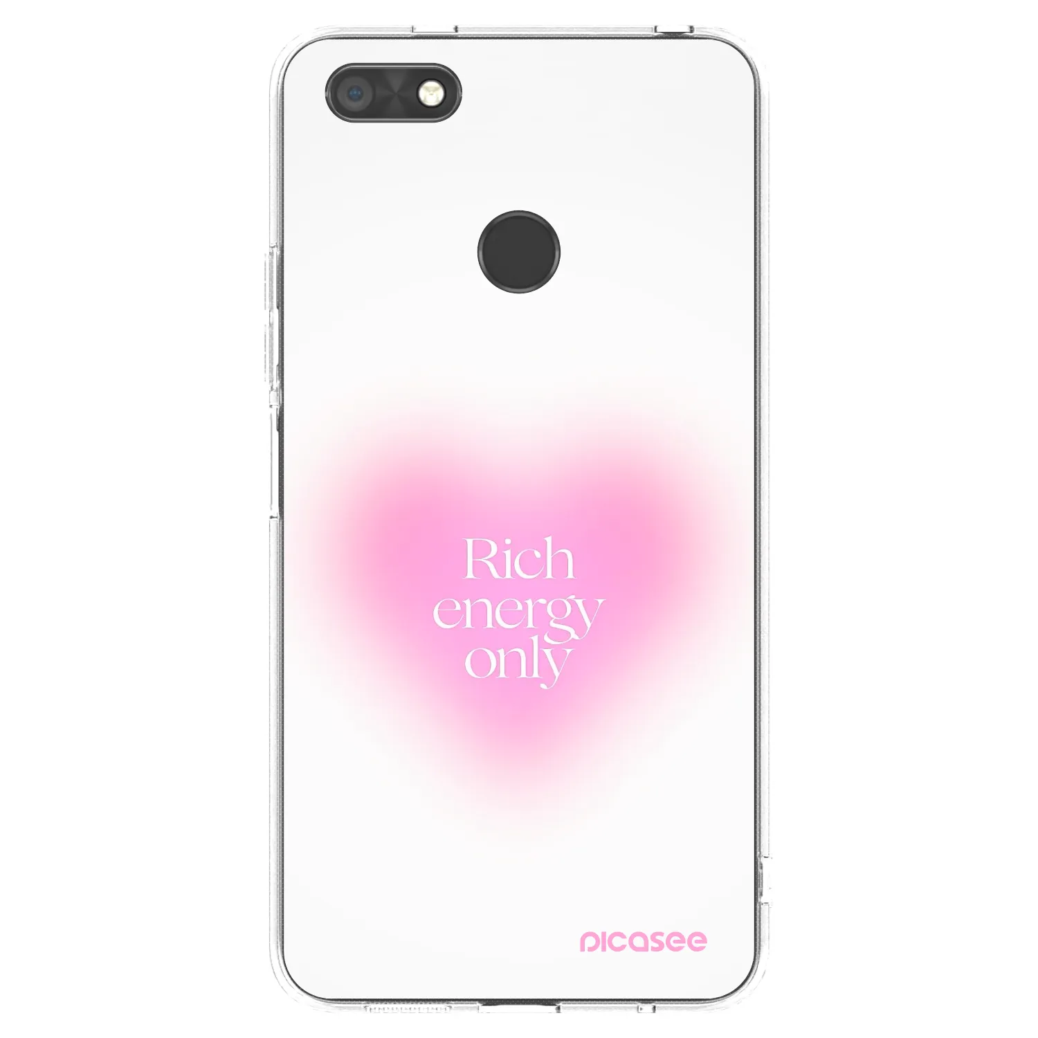 Picasee husă transparentă din silicon pentru Huawei P9 Lite Mini - Rich Energy