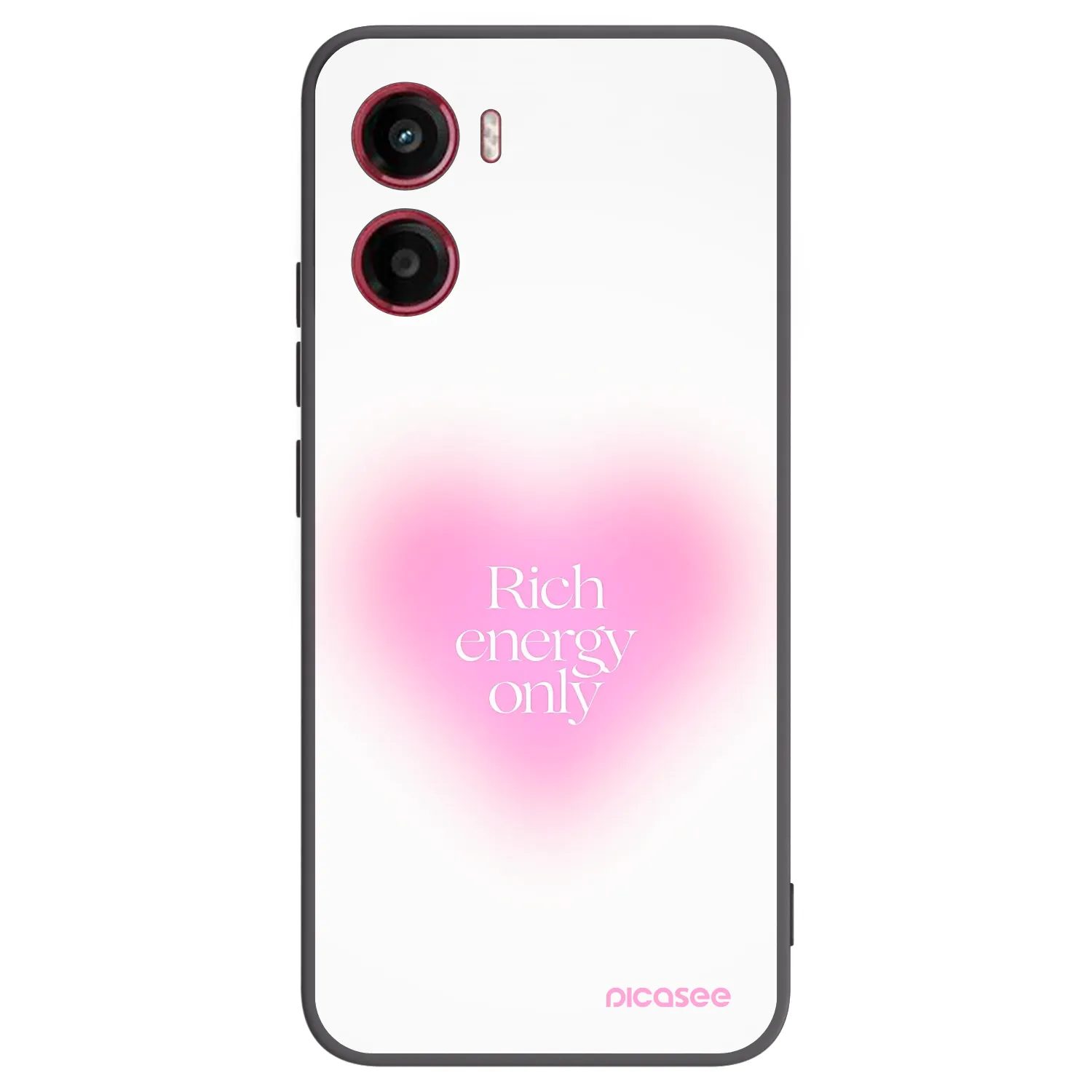 Picasee husă neagră din silicon pentru Motorola Moto G05 - Rich Energy