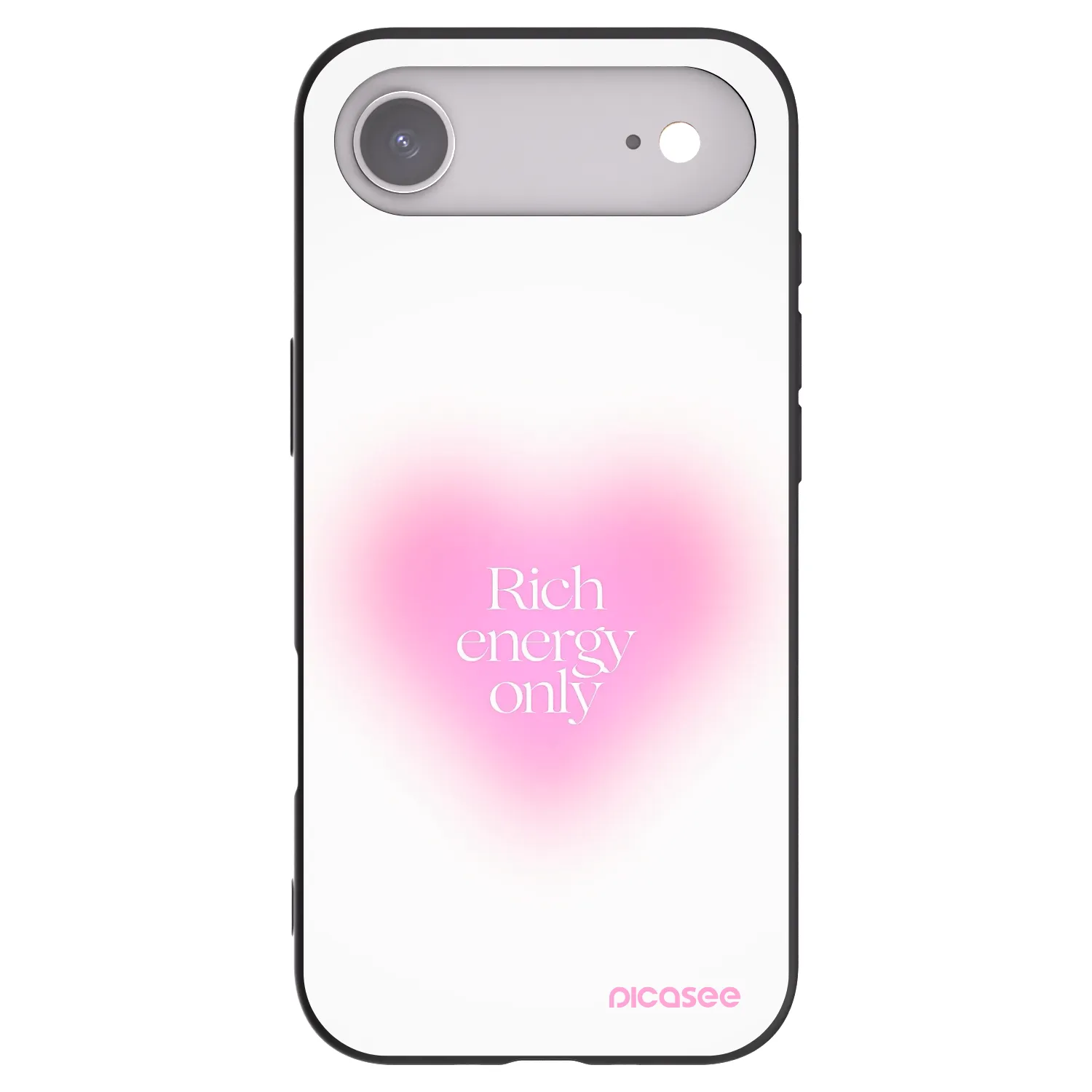 Picasee husă neagră din silicon pentru Apple iPhone Air - Rich Energy