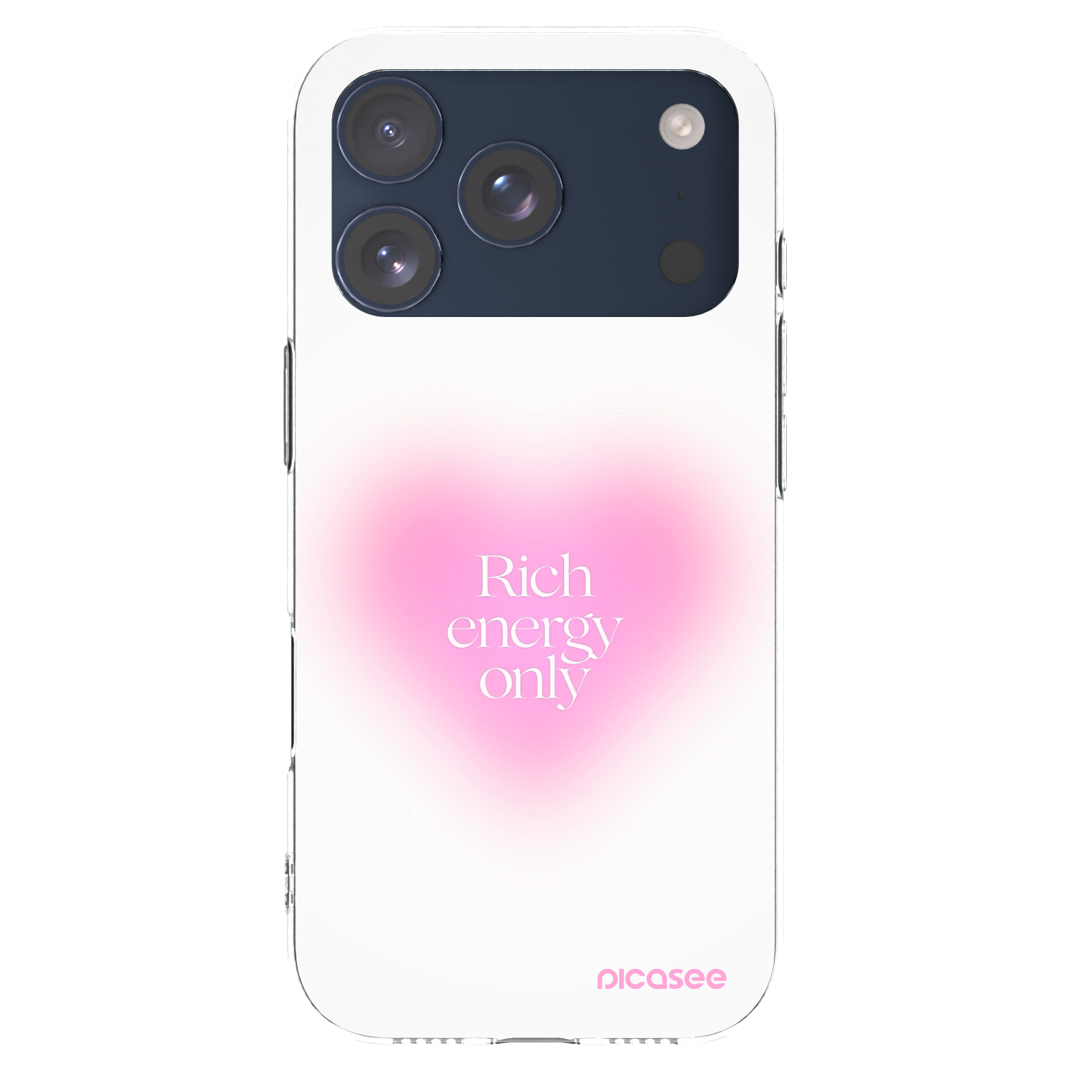 Picasee husă transparentă din silicon pentru Apple iPhone 17 Pro - Rich Energy