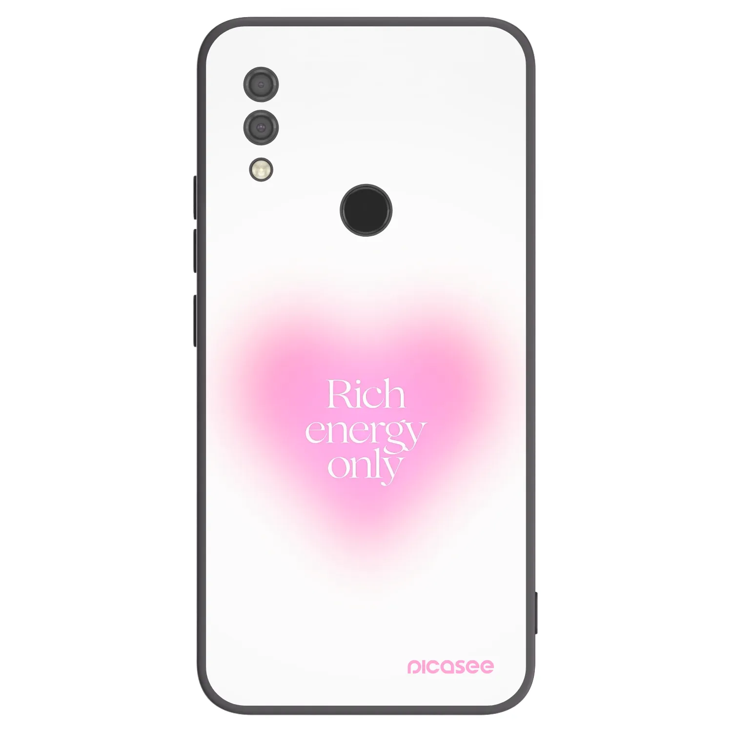 Picasee husă neagră din silicon pentru Xiaomi Redmi 7 - Rich Energy