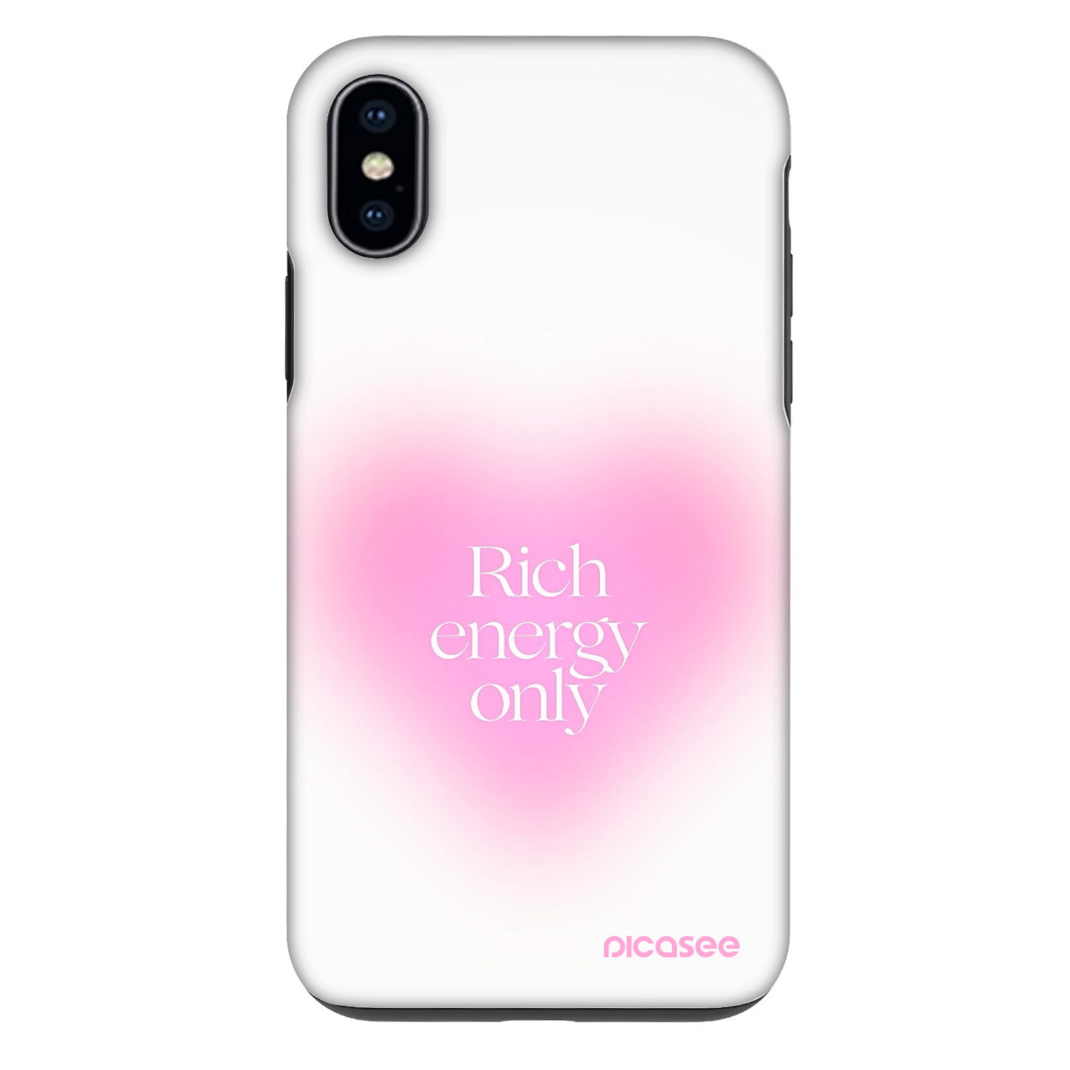 Picasee Fashion Case pentru Apple iPhone X/XS - Rich Energy