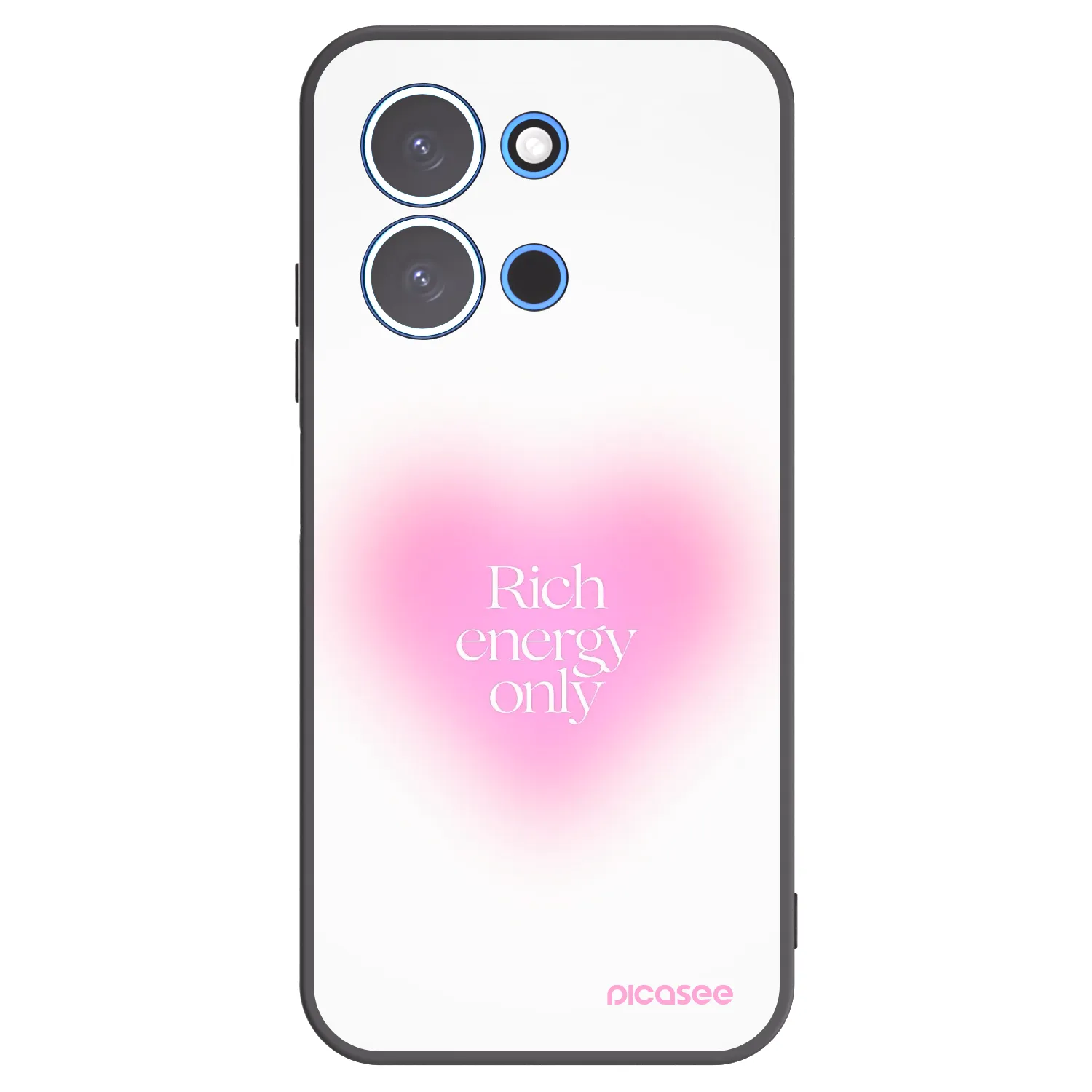 Picasee husă neagră din silicon pentru Xiaomi Redmi 15C 4G - Rich Energy