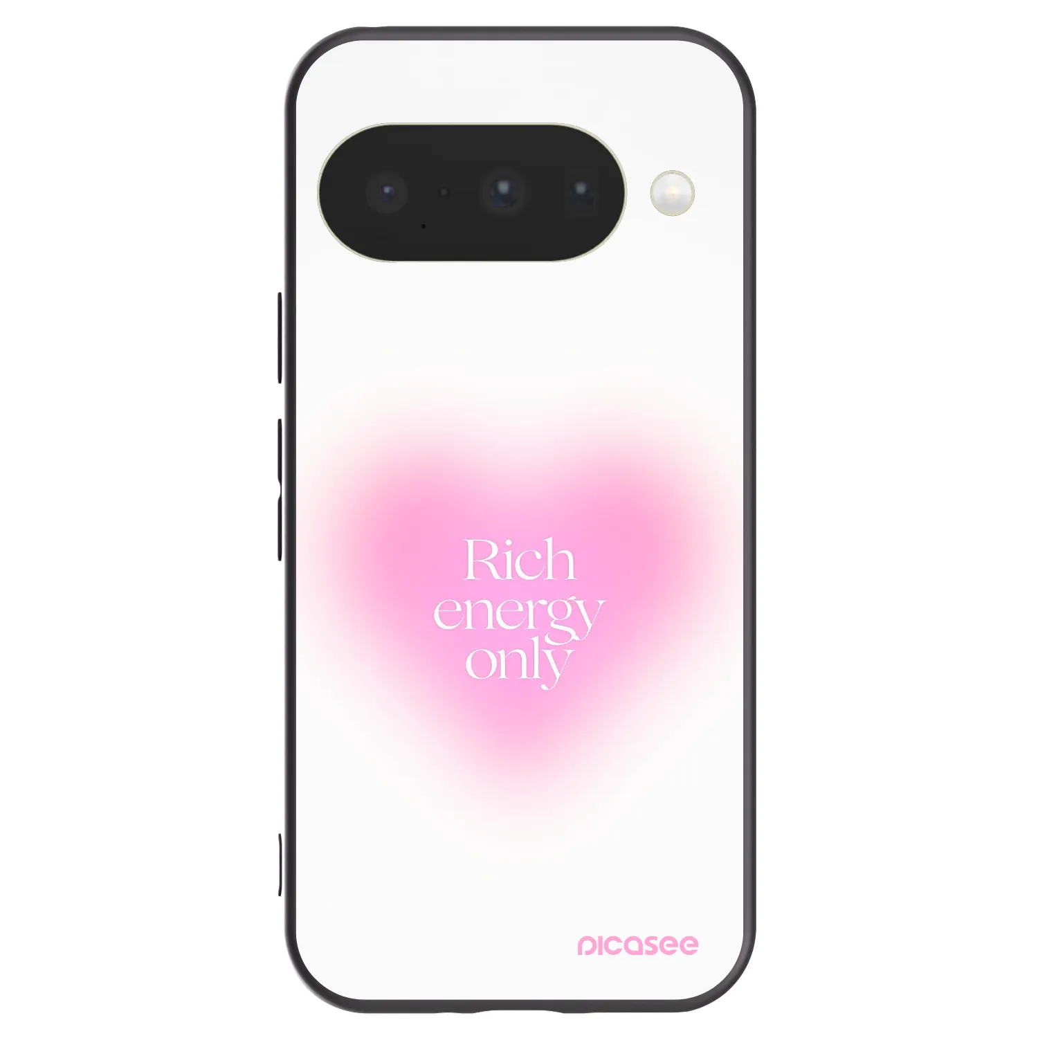 Picasee husă neagră din silicon pentru Google Pixel 10 - Rich Energy