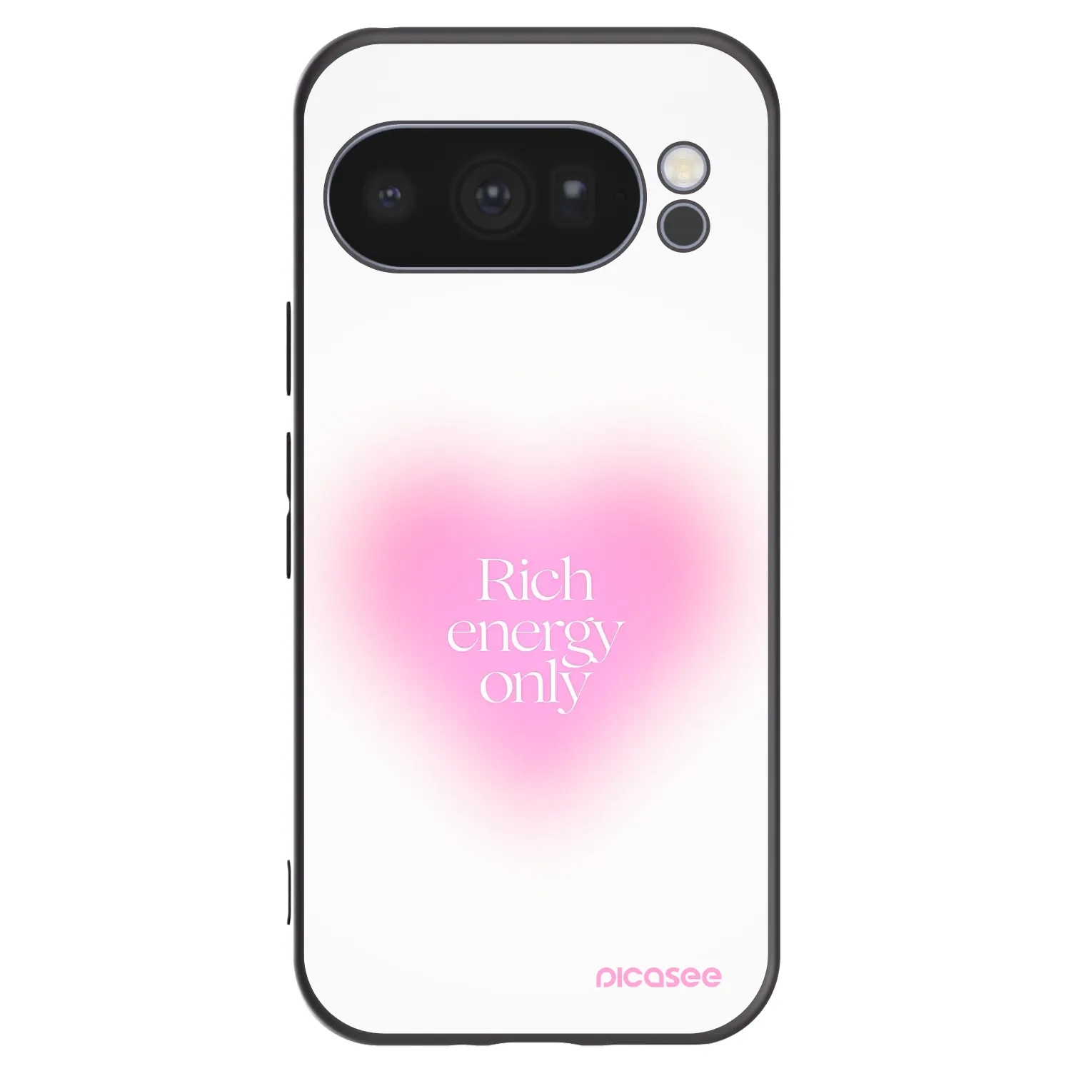 Picasee husă neagră din silicon pentru Google Pixel 10 Pro - Rich Energy