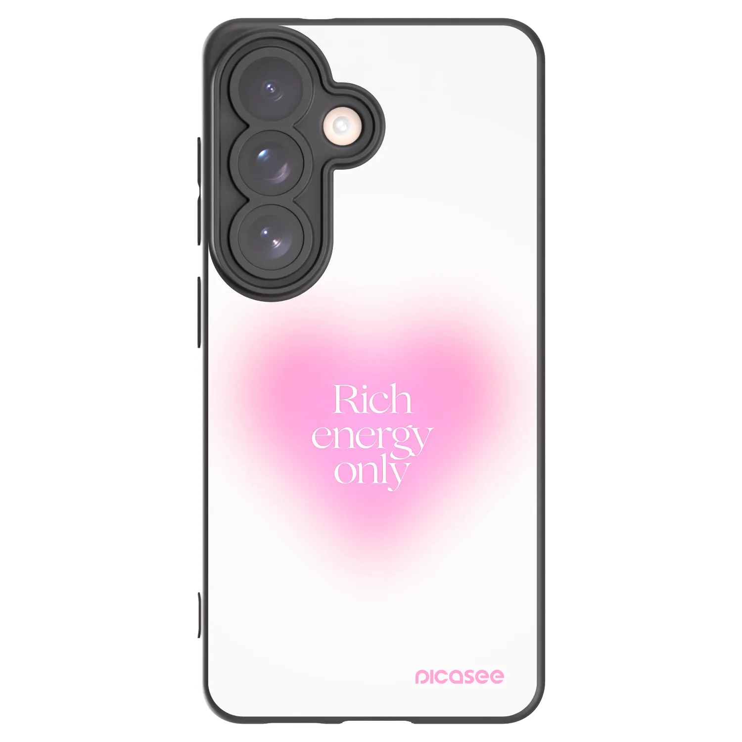 Picasee husă neagră din silicon pentru Samsung Galaxy S26 - Rich Energy