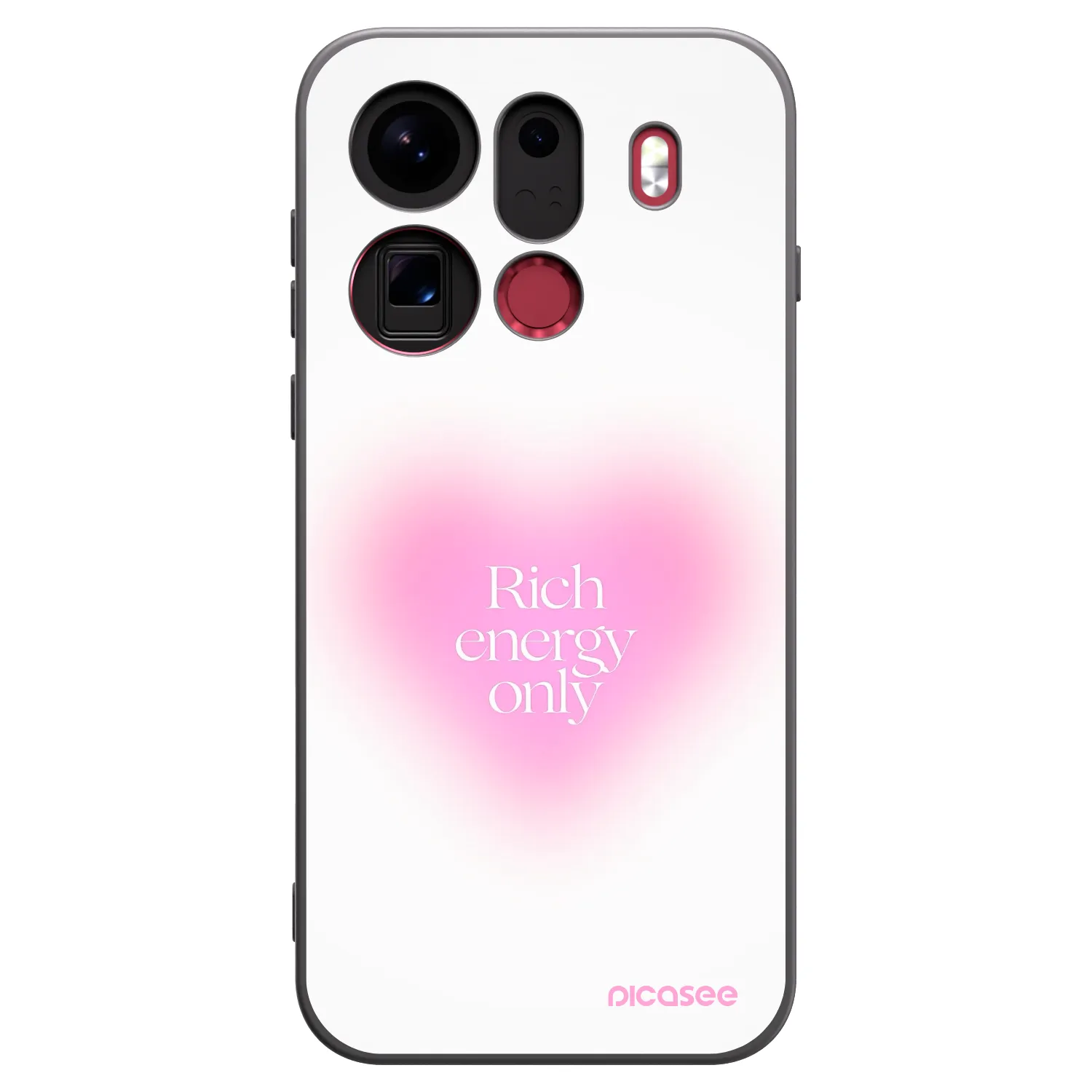 Picasee husă neagră din silicon pentru OPPO Find X9 Pro - Rich Energy