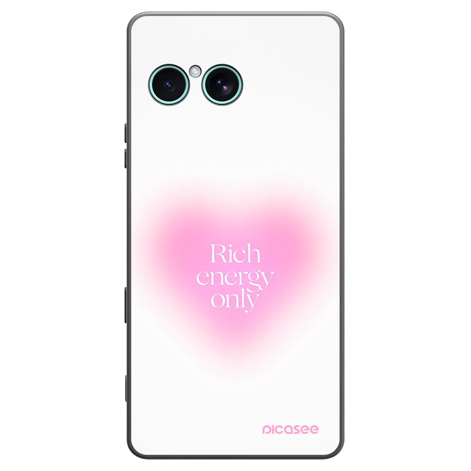 Picasee husă neagră din silicon pentru Sony Xperia 10 VII - Rich Energy