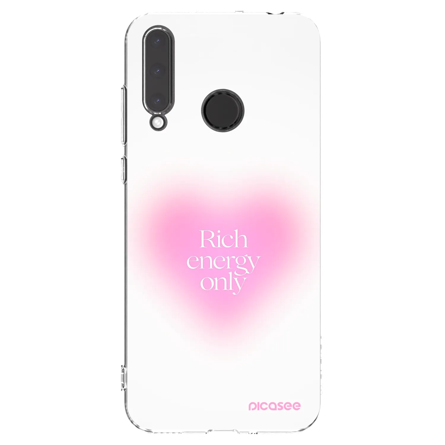 Picasee husă transparentă din silicon pentru Honor 20 Lite - Rich Energy